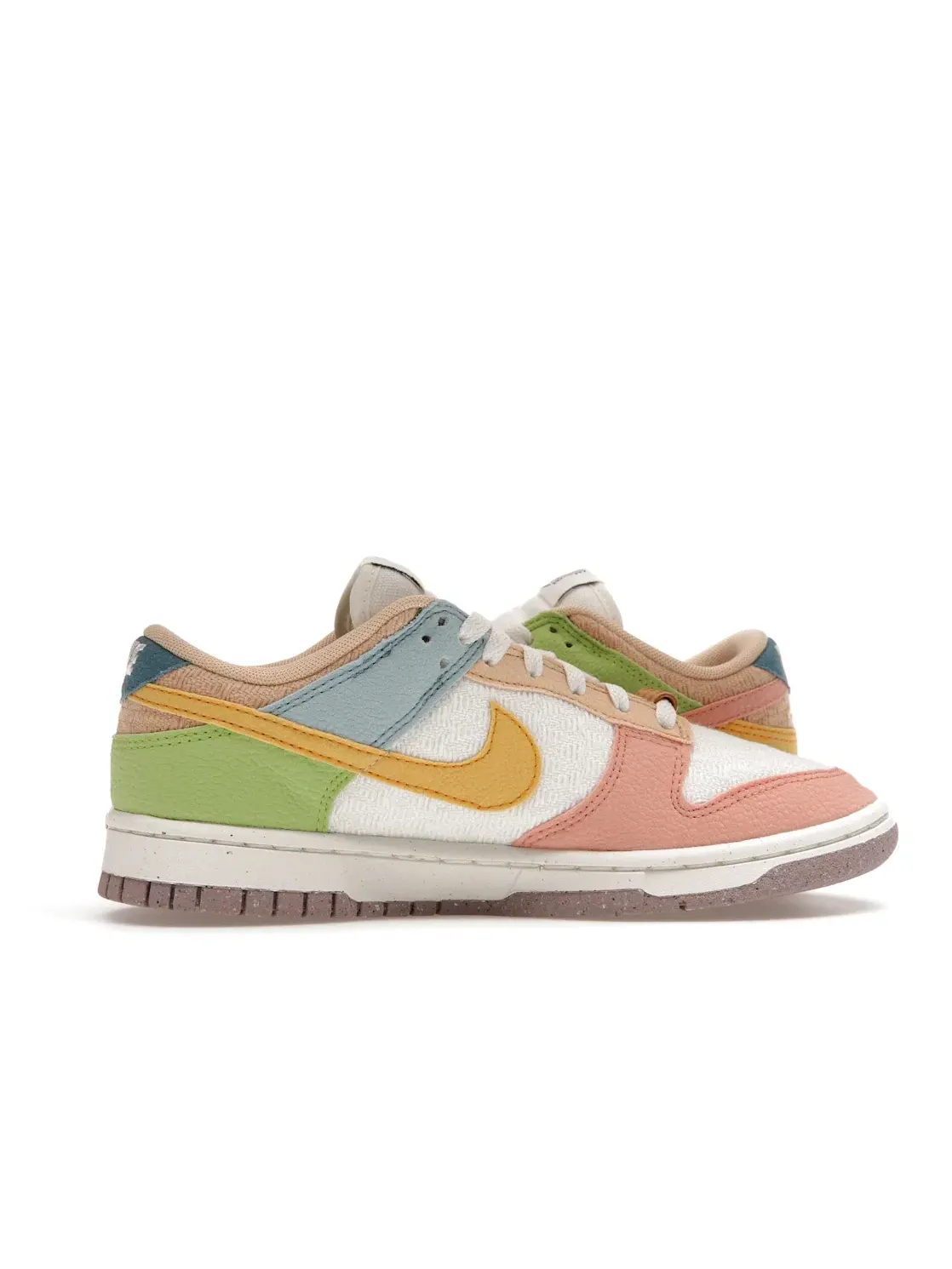 Женские кроссовки с абстрактным принтом Nike Dunk Low Retro Nike — изображение 3 из 4, золотистый-светлый
