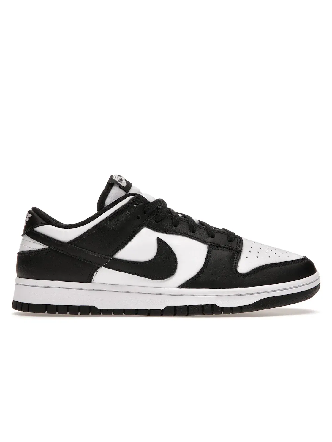 Мужские кроссовки с цветовой блокировкой Nike Dunk Low Retro Nike — изображение 1 из 4, белый/черный