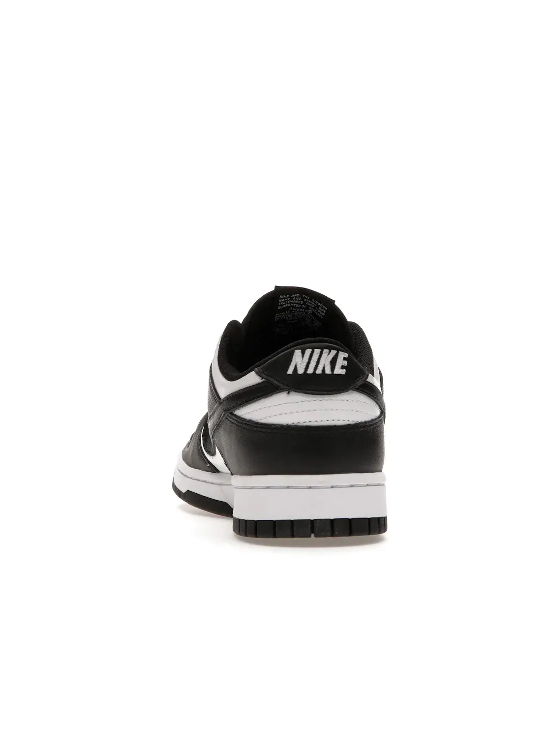 Мужские кроссовки с цветовой блокировкой Nike Dunk Low Retro Nike — изображение 4 из 4, белый/черный