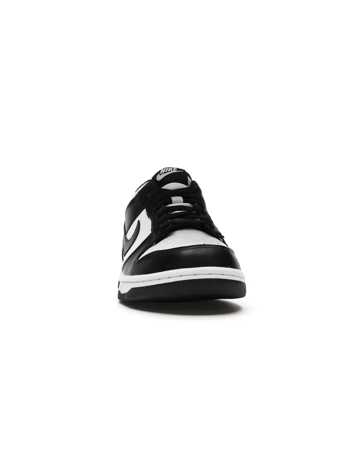 Детские кроссовки для мальчиков и девочек с принтом Nike Dunk Low Retro Nike — изображение 2 из 4, белый/черный-белый