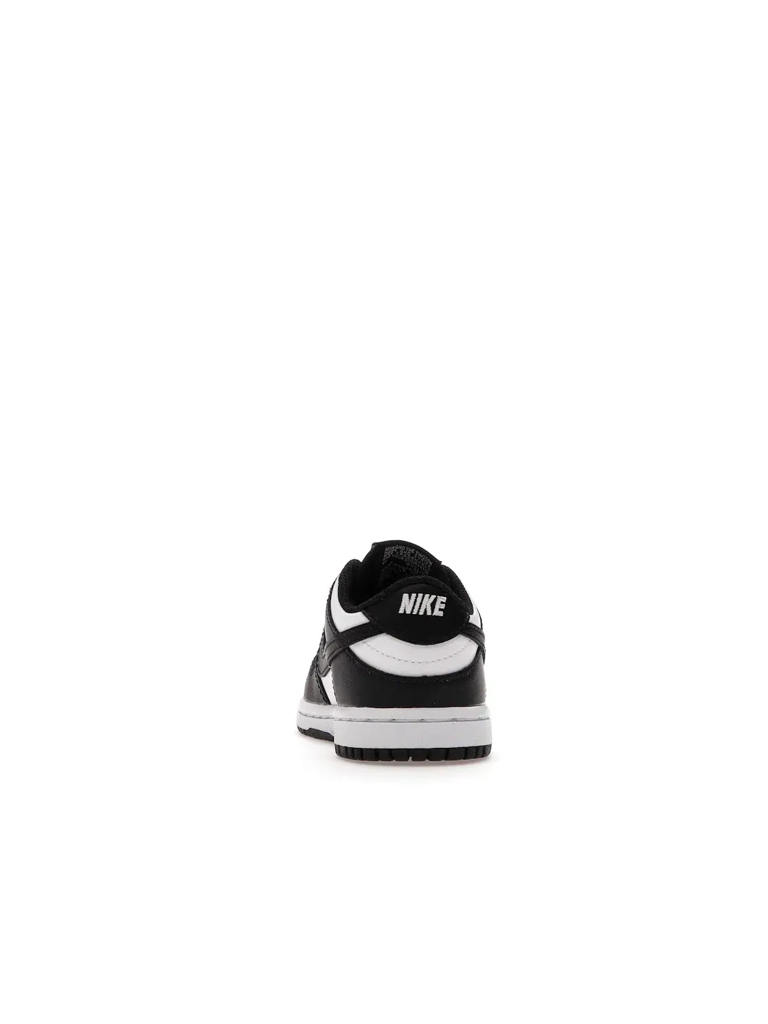 Детские кроссовки для мальчиков и девочек кожаные Nike Dunk Low Retro — изображение 4 из 4, белый/черный-белый