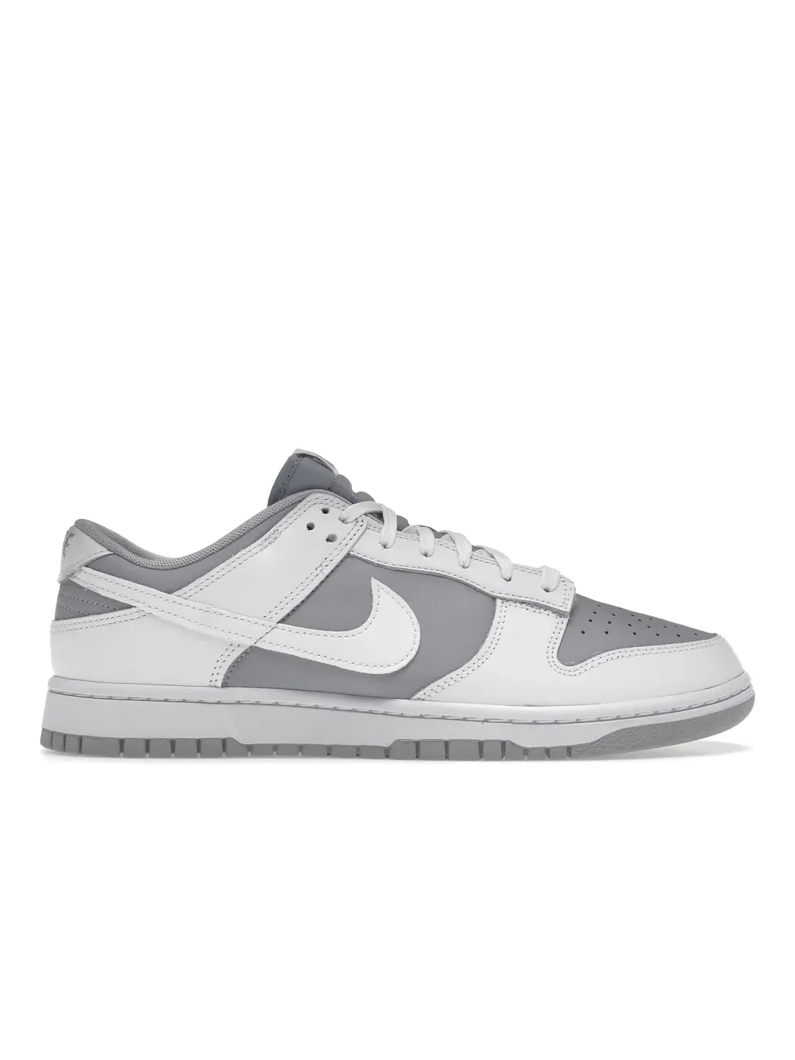 Мужские кроссовки Lifestyle Nike Dunk Low Retro — изображение 1 из 4, белый/серый