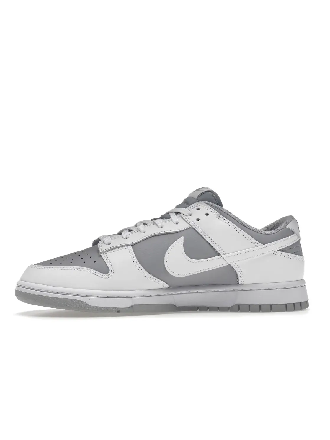Мужские кроссовки Lifestyle Nike Dunk Low Retro — изображение 3 из 4, белый/серый