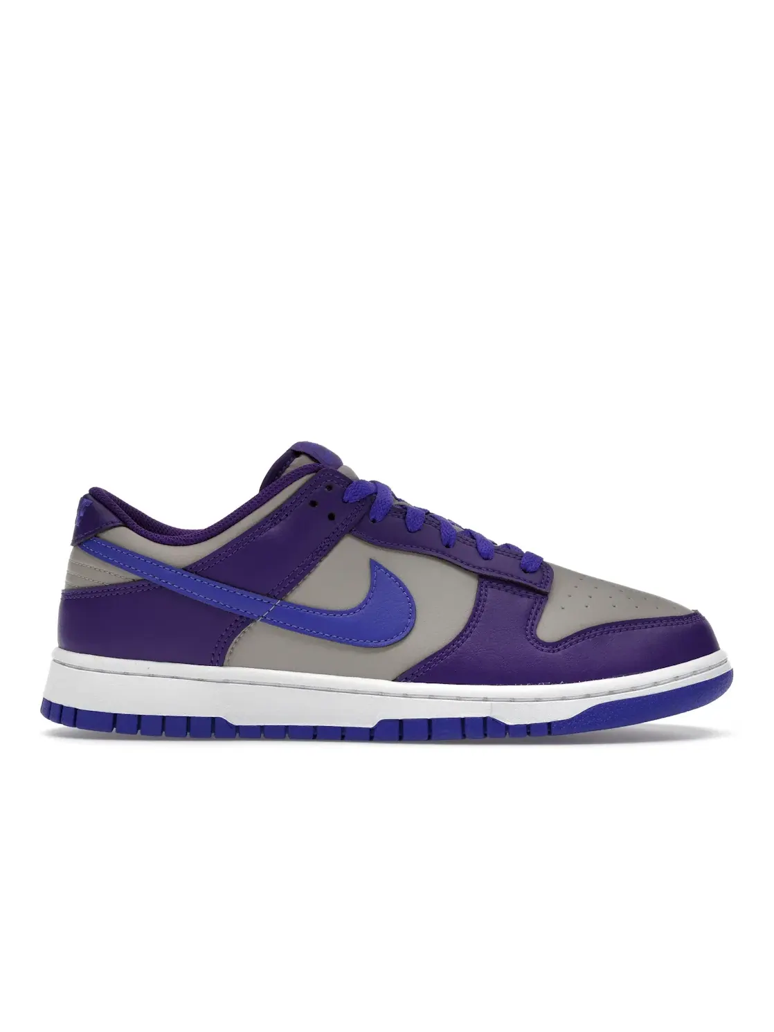 Мужские кроссовки Lifestyle Nike Dunk Low Retro — изображение 1 из 4, серый//белый/фиолетовый