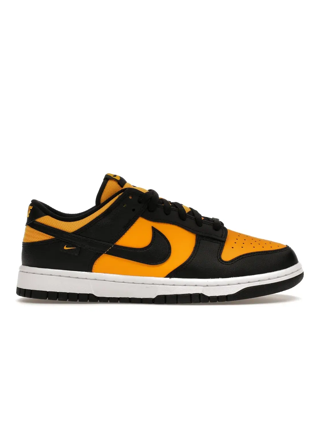 Мужские кроссовки Lifestyle с контрастным дизайном Nike Dunk Low — изображение 1 из 4, черный/золотистый/белый