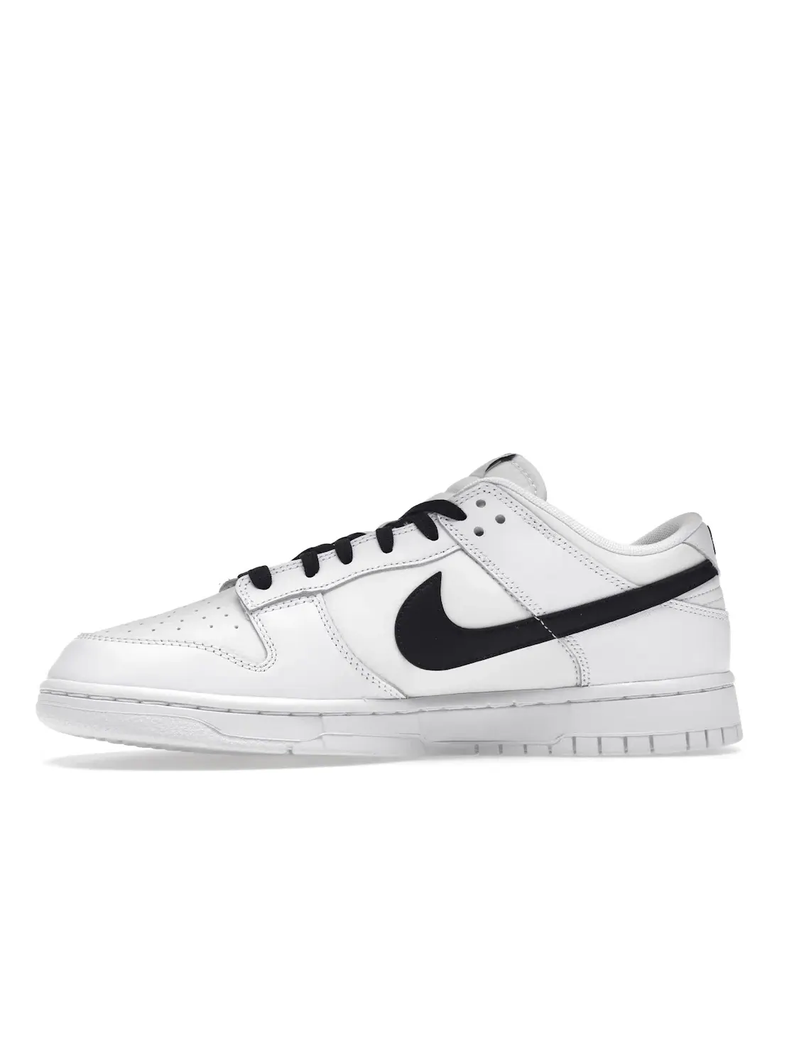 Мужские кроссовки с контрастным дизайном Nike Dunk Low Nike — изображение 3 из 4, белый/черный