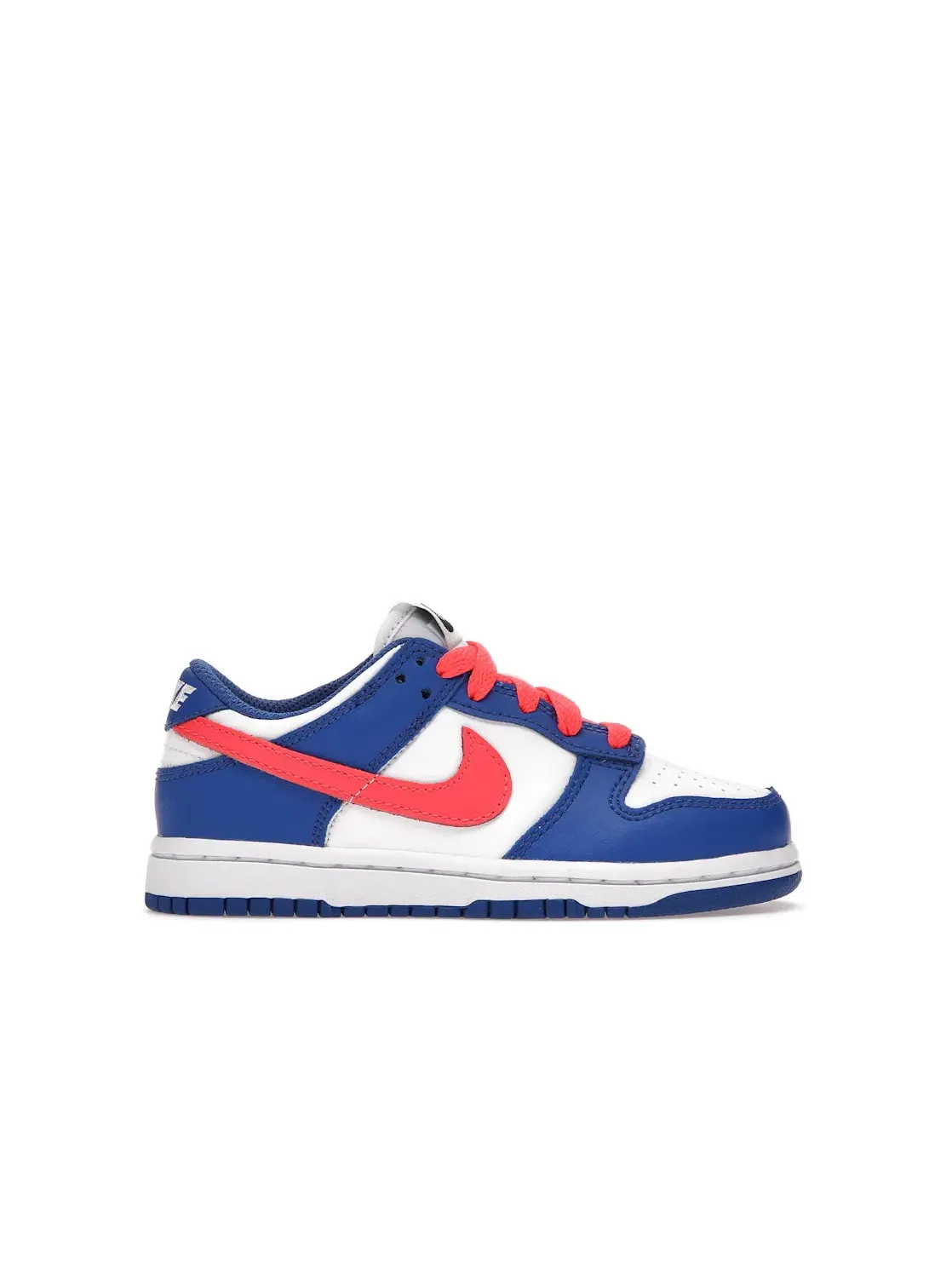 Детские кроссовки с низким верхом Nike Dunk Low — изображение 1 из 4, белый/яркий--черный