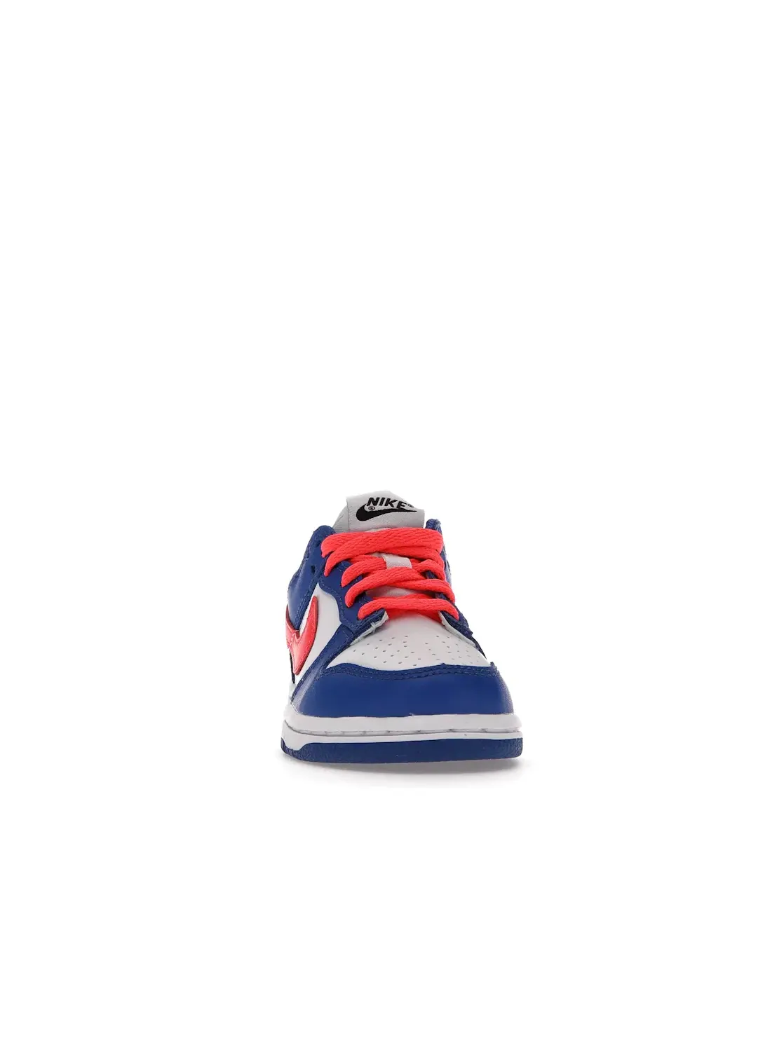 Детские кроссовки с низким верхом Nike Dunk Low — изображение 2 из 4, белый/яркий--черный