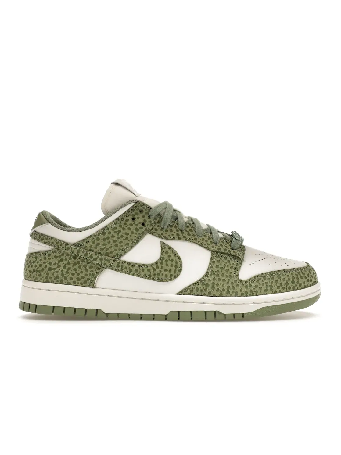 Женские кроссовки с принтом Safari Nike Dunk Low — изображение 1 из 4, зеленый