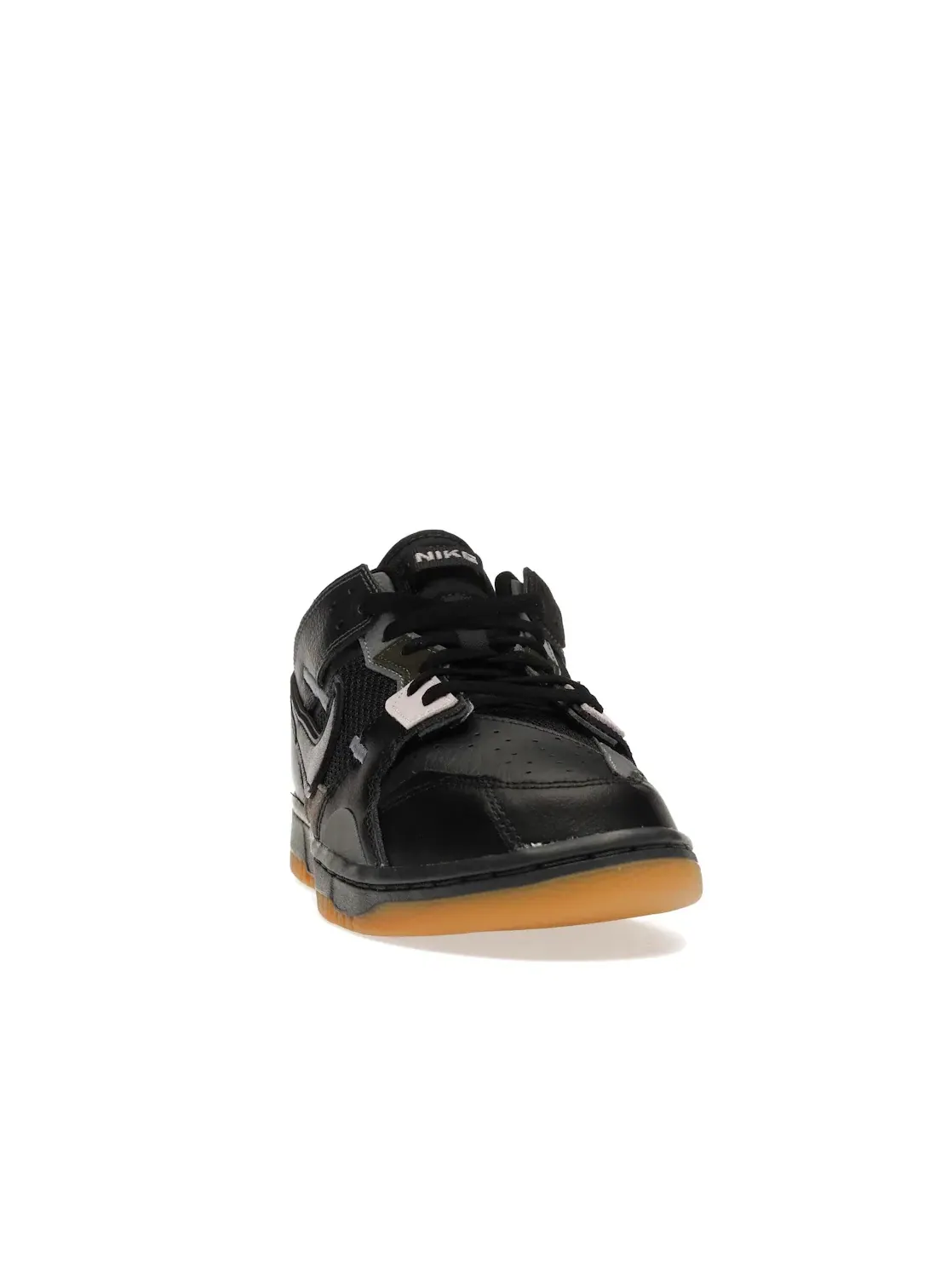 Мужские кроссовки с патчворком Nike Dunk Low Scrap Black Gum — изображение 2 из 4, серый/черный