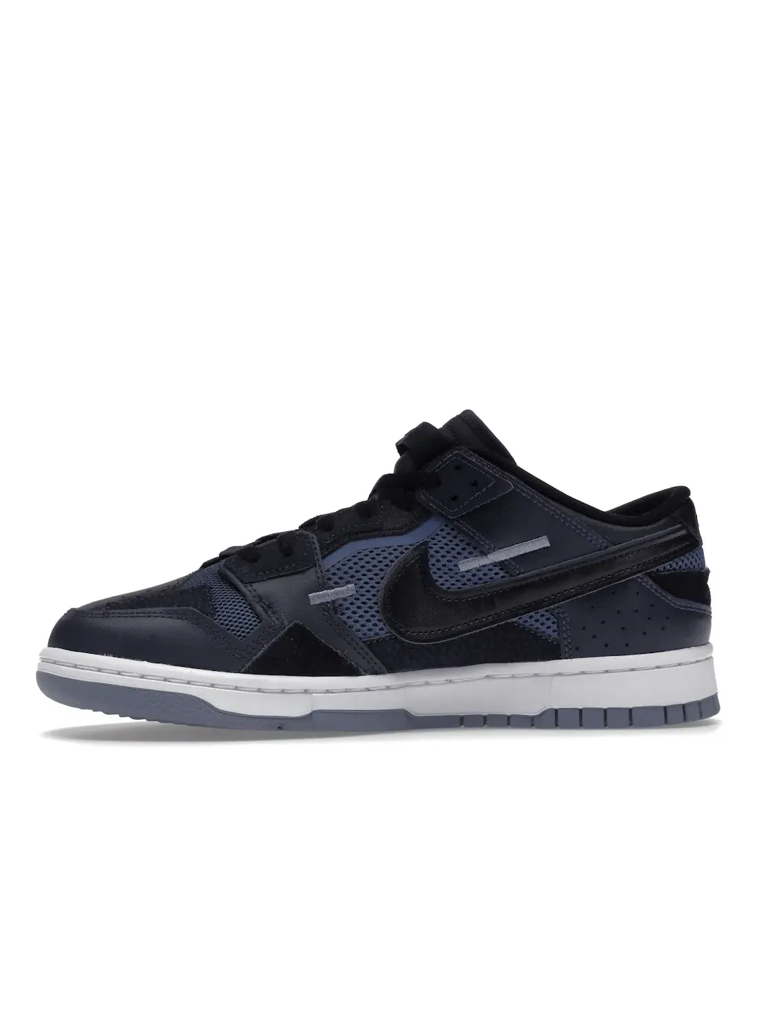 Мужские кроссовки Lifestyle с комбинированным верхом Nike Dunk Low Scrap — изображение 3 из 4, черный/темно-синий