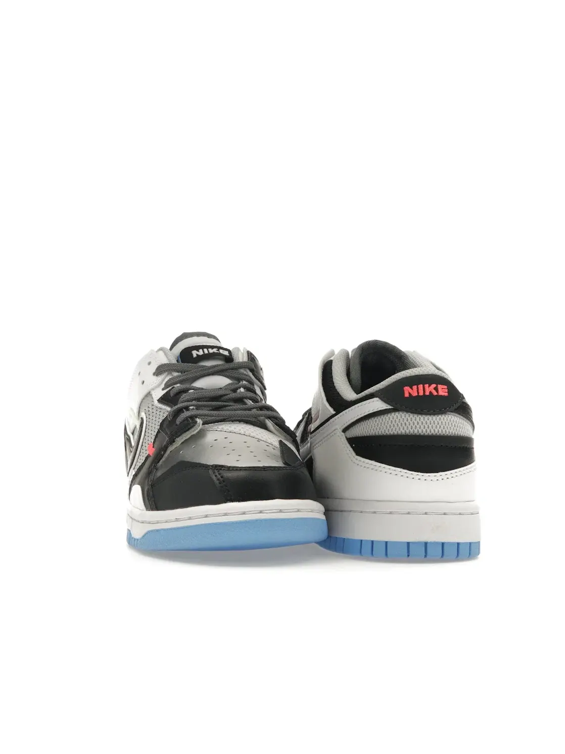 Мужские кроссовки Lifestyle с принтом Nike Dunk Low Scrap Nike — изображение 2 из 4, черный/серый/синий/белый