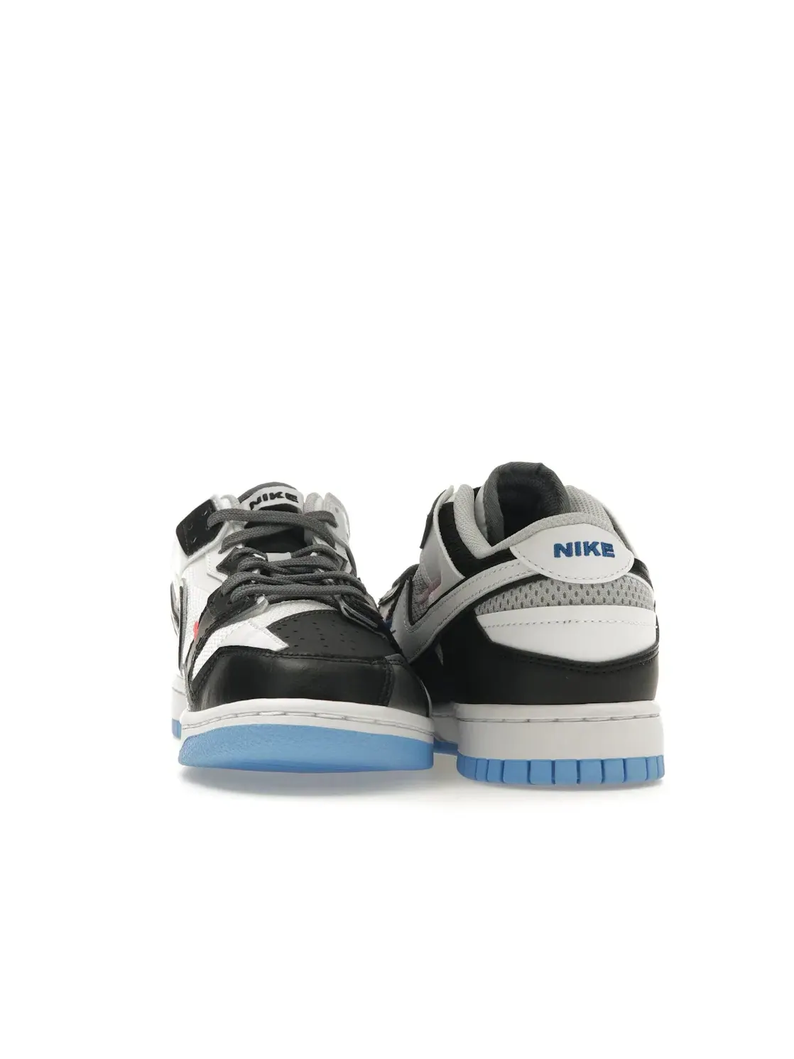 Мужские кроссовки Lifestyle с принтом Nike Dunk Low Scrap Nike — изображение 4 из 4, черный/серый/синий/белый