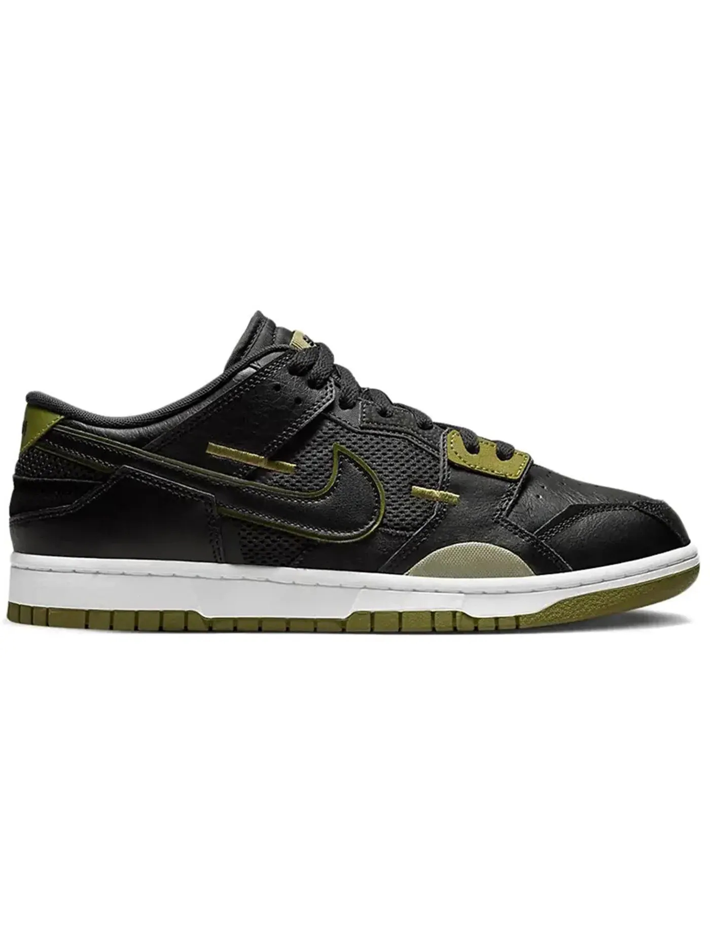 Мужские кроссовки Lifestyle Nike Dunk Low Scrap — изображение 1 из 1, черный/черный//черный
