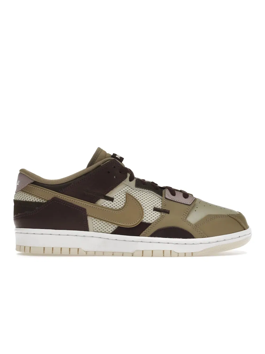 Мужские кроссовки для повседневной носки Nike Dunk Low Scrap Nike — изображение 1 из 4, белый-хаки