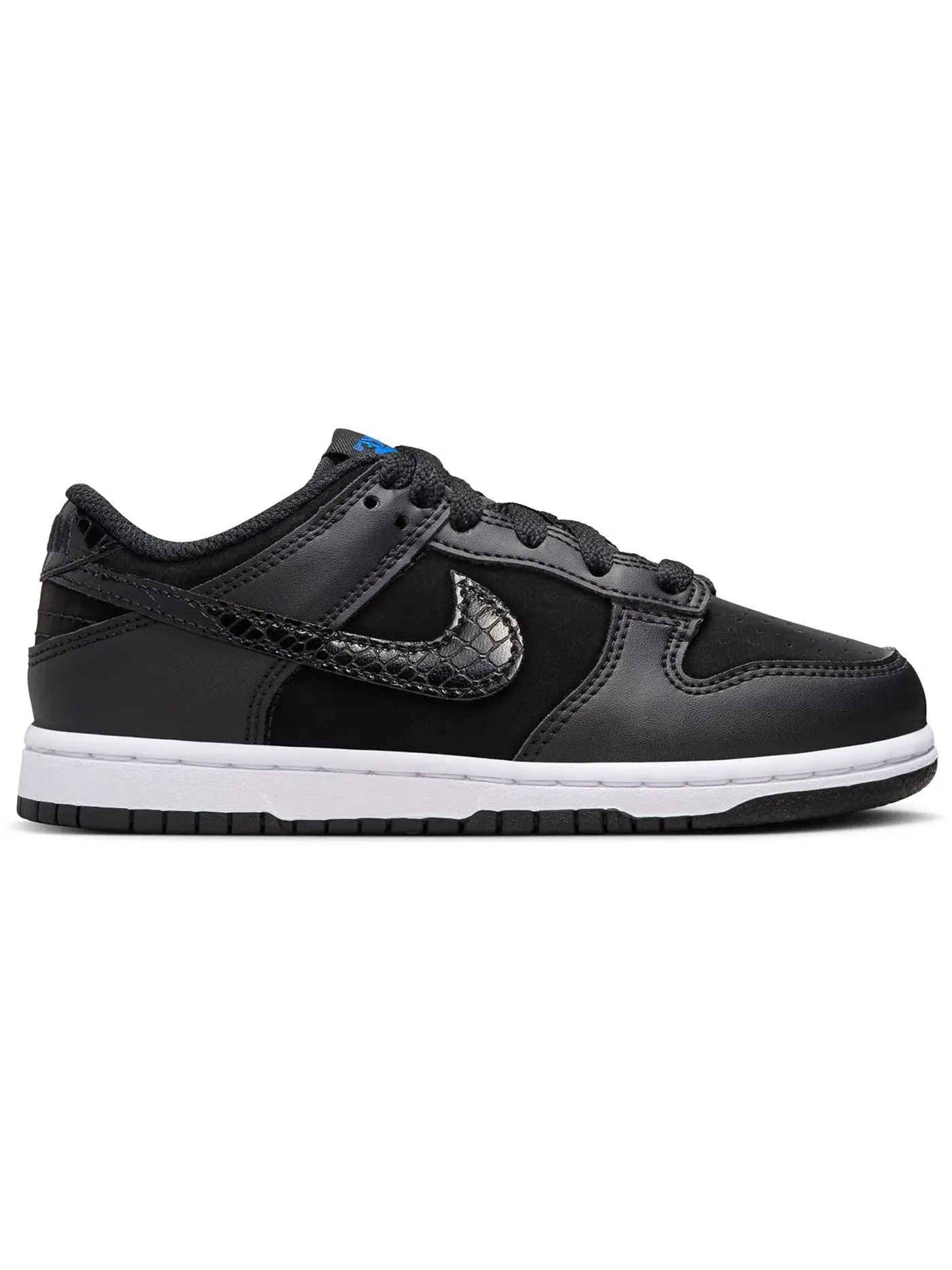 Детские кроссовки Lifestyle Nike Dunk Low SE Black/White/Game Royal — изображение 1 из 1