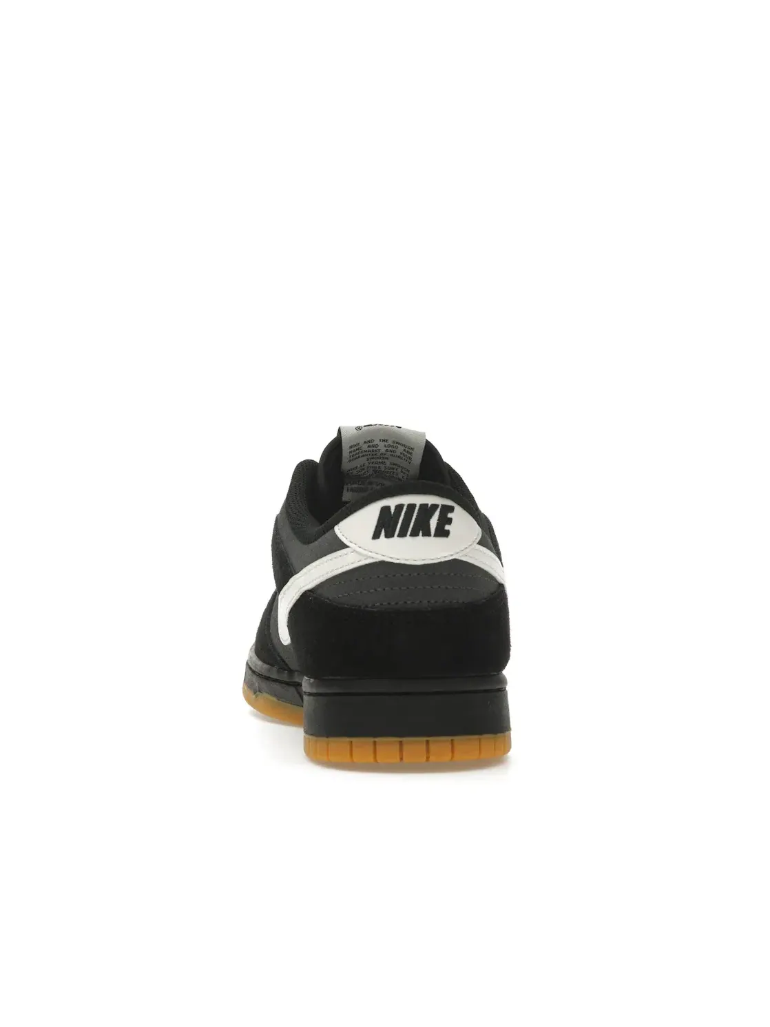 Мужские кроссовки с замшевыми вставками Nike Dunk Low SE — изображение 4 из 4, черный/серый
