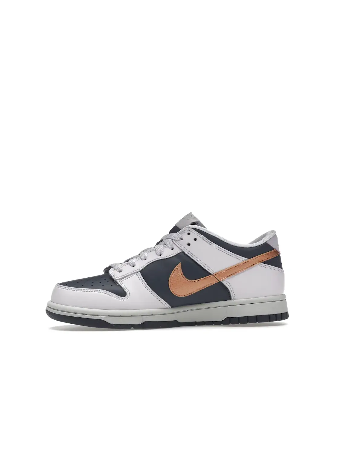 Детские кроссовки с металлическим логотипом Nike Dunk Low SE Nike — изображение 3 из 4