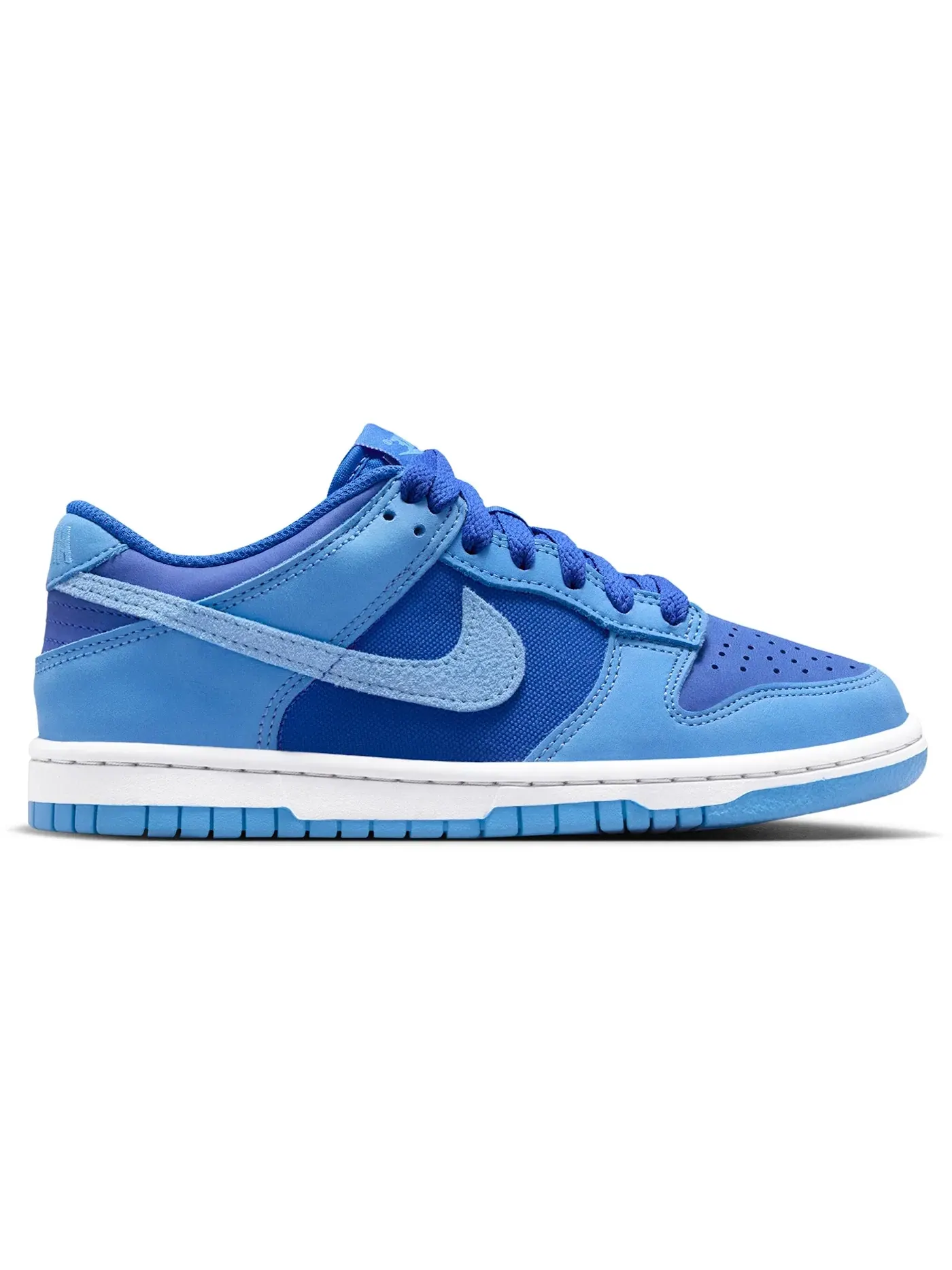 Детские кроссовки Lifestyle Nike Dunk Low SE — изображение 1 из 1, белый/синий