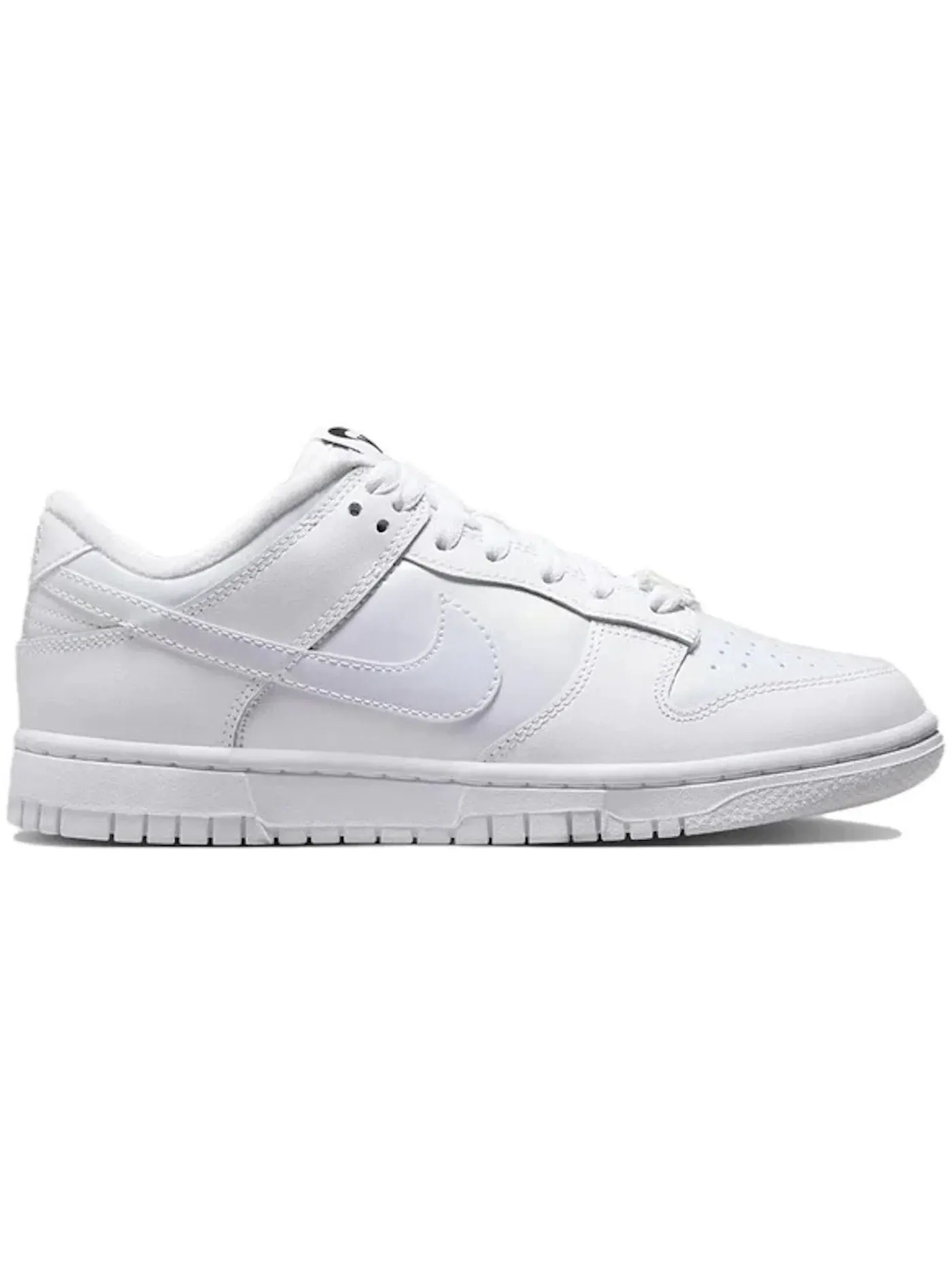 Женские кроссовки Lifestyle Nike Dunk Low SE Just Do It White Iridescent — изображение 1 из 1, белый/белый/белый/белый