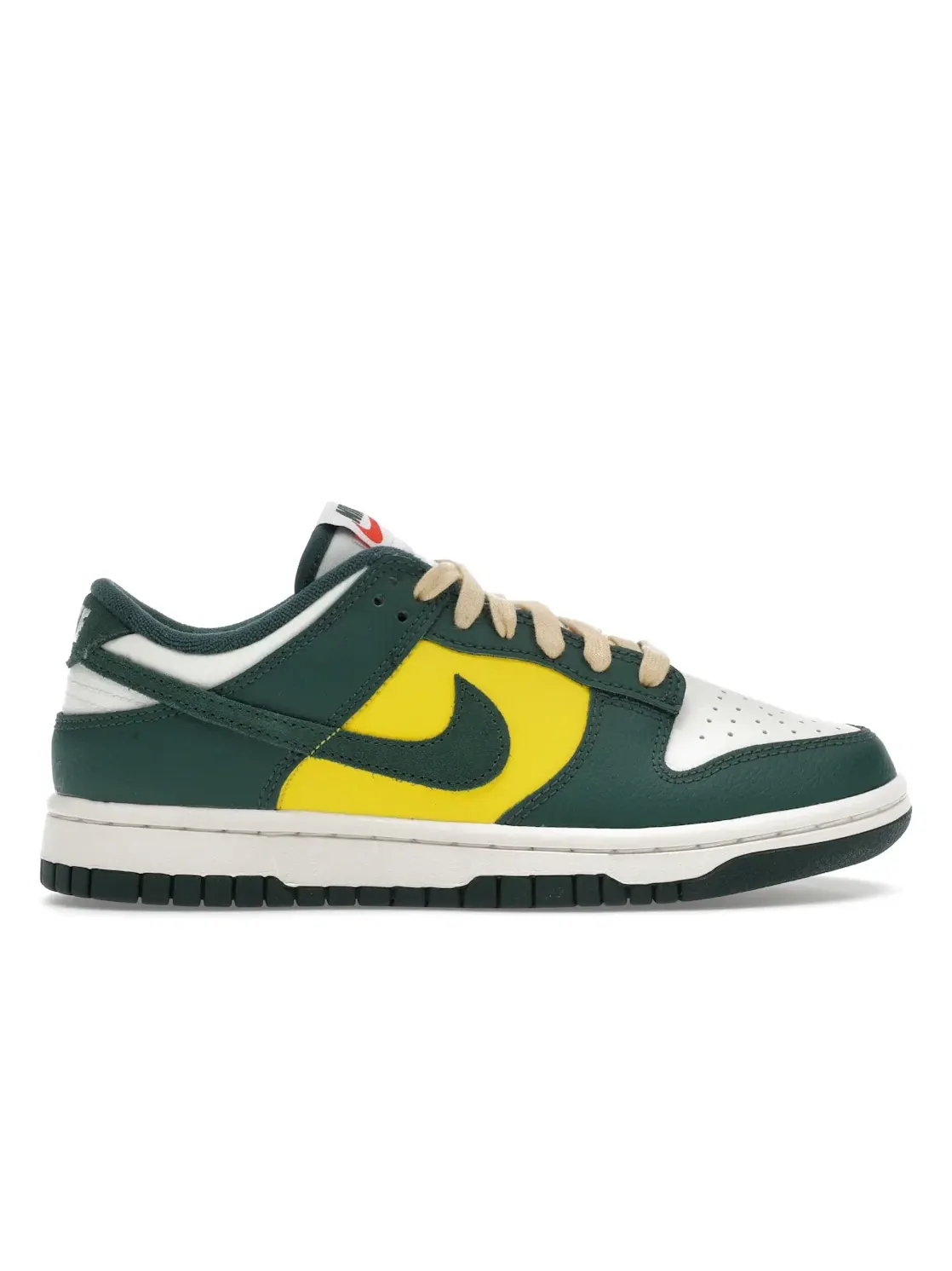 Женские кроссовки Lifestyle Nike Dunk Low SE — изображение 1 из 4, желтый/красный/зеленый