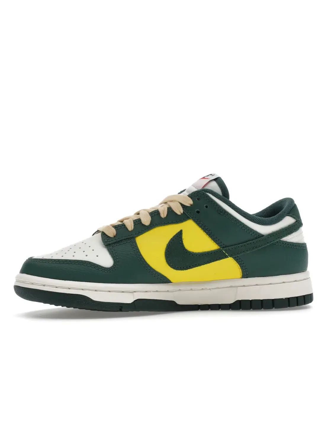 Женские кроссовки Lifestyle Nike Dunk Low SE — изображение 3 из 4, желтый/красный/зеленый