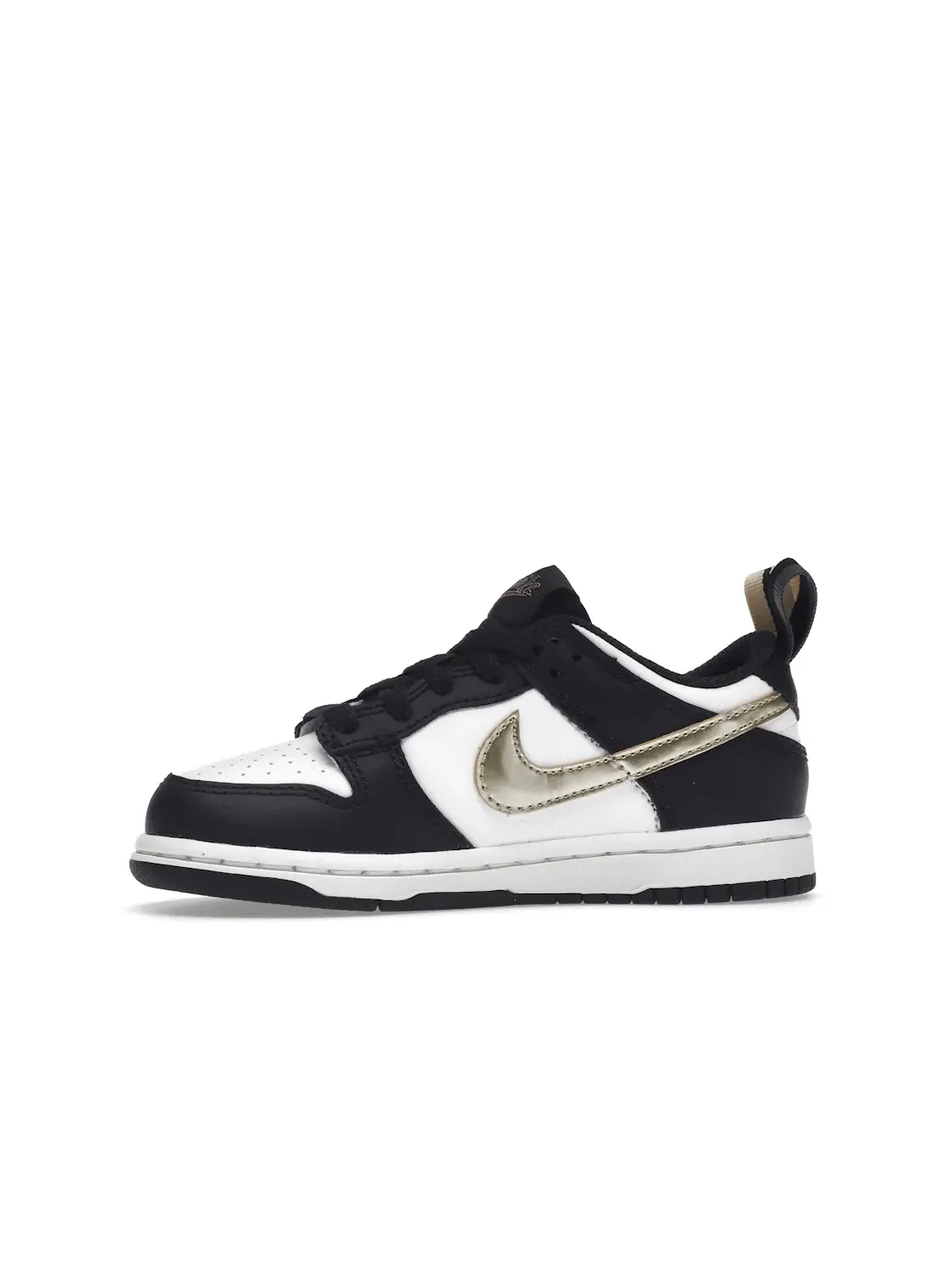 Детские кроссовки Lifestyle Nike Dunk Low SE — изображение 3 из 4, черный/металлик/белый