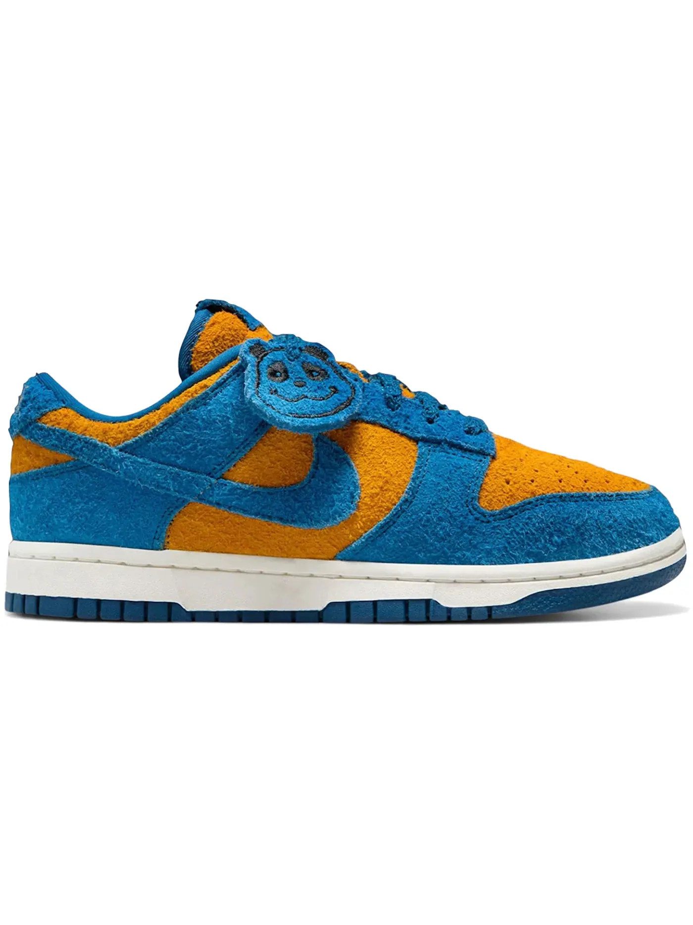 Женские кроссовки с принтом Nike Dunk Low SE Nike — изображение 1 из 1, желтый/синий//синий