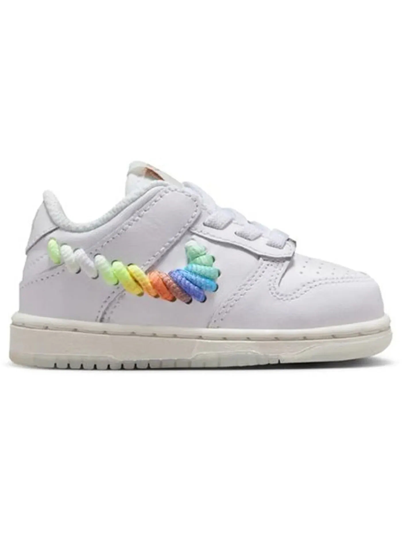 Детские кроссовки Nike Dunk Low SE Rainbow Lace Swoosh — изображение 1 из 1