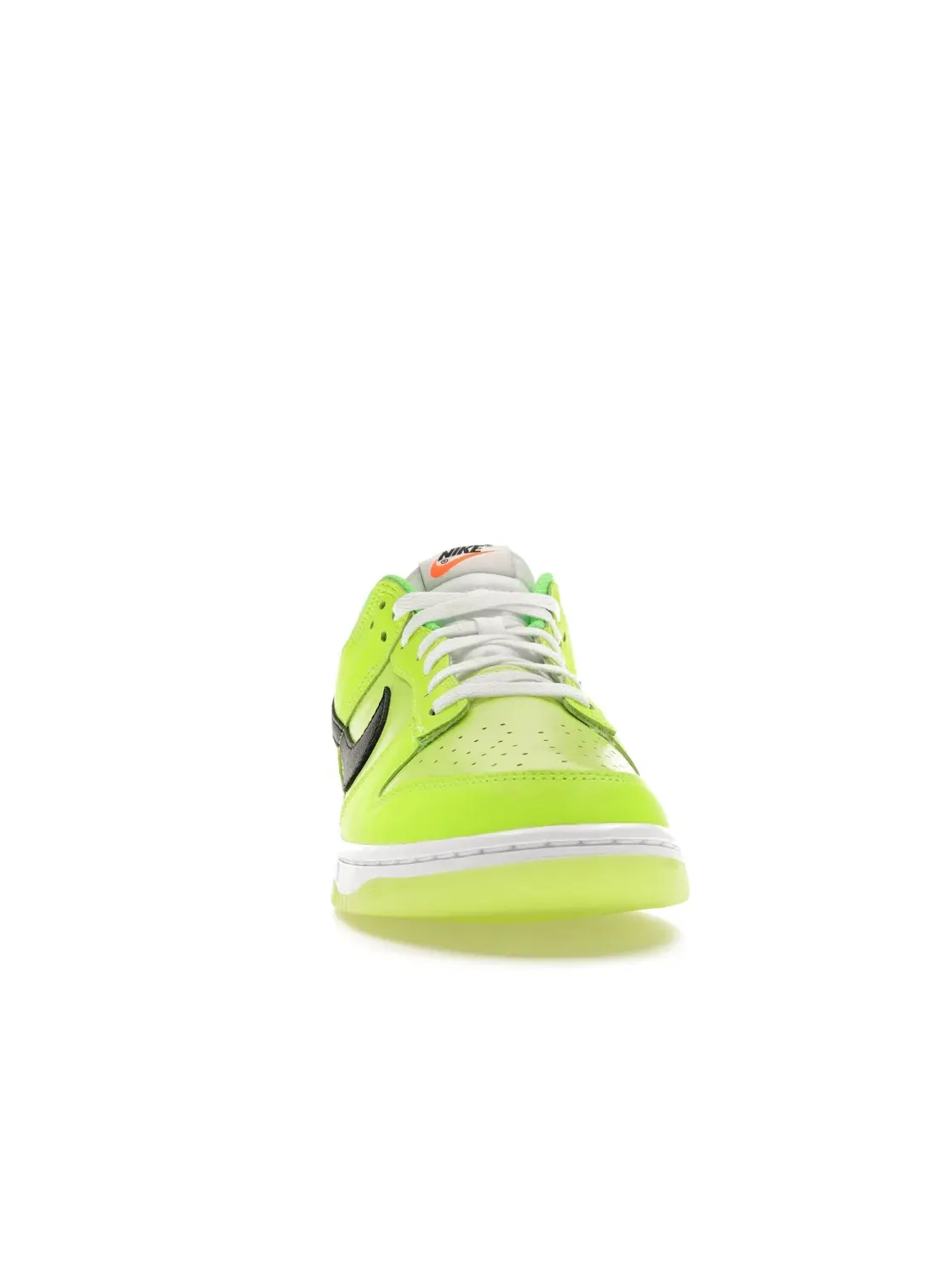 Мужские кроссовки повседневные Nike Dunk Low SE — изображение 2 из 4, черный-оранжевый-зеленый