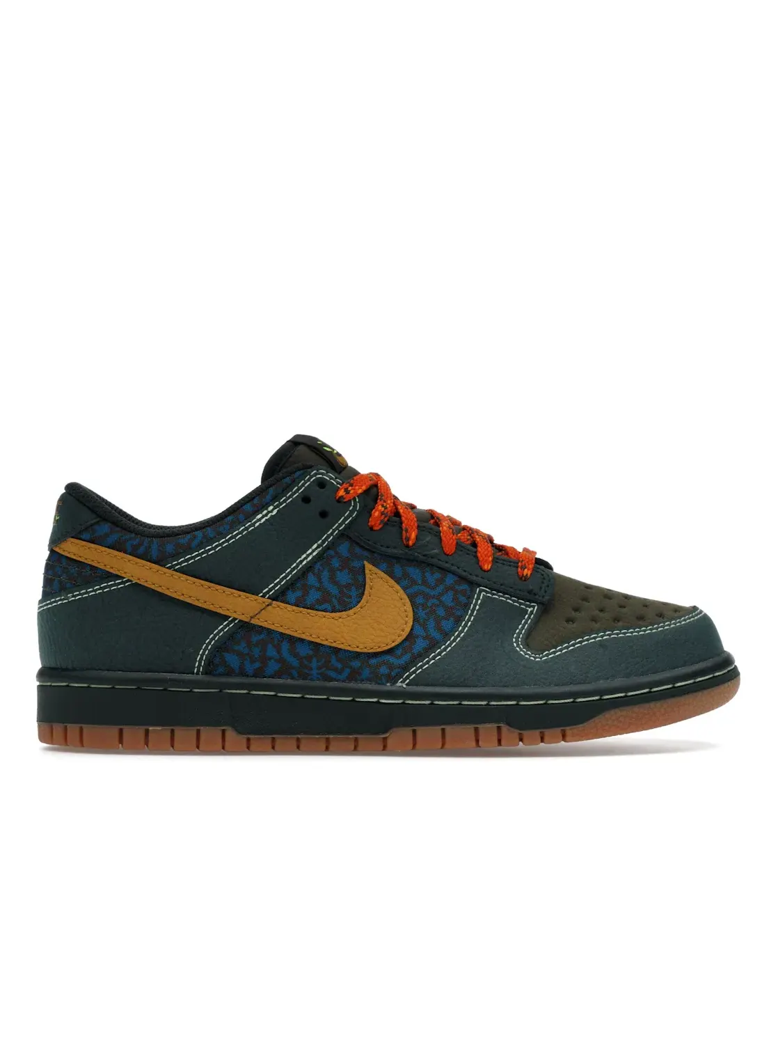 Детские кроссовки Lifestyle Nike Dunk Low — изображение 1 из 4, хаки/зеленый