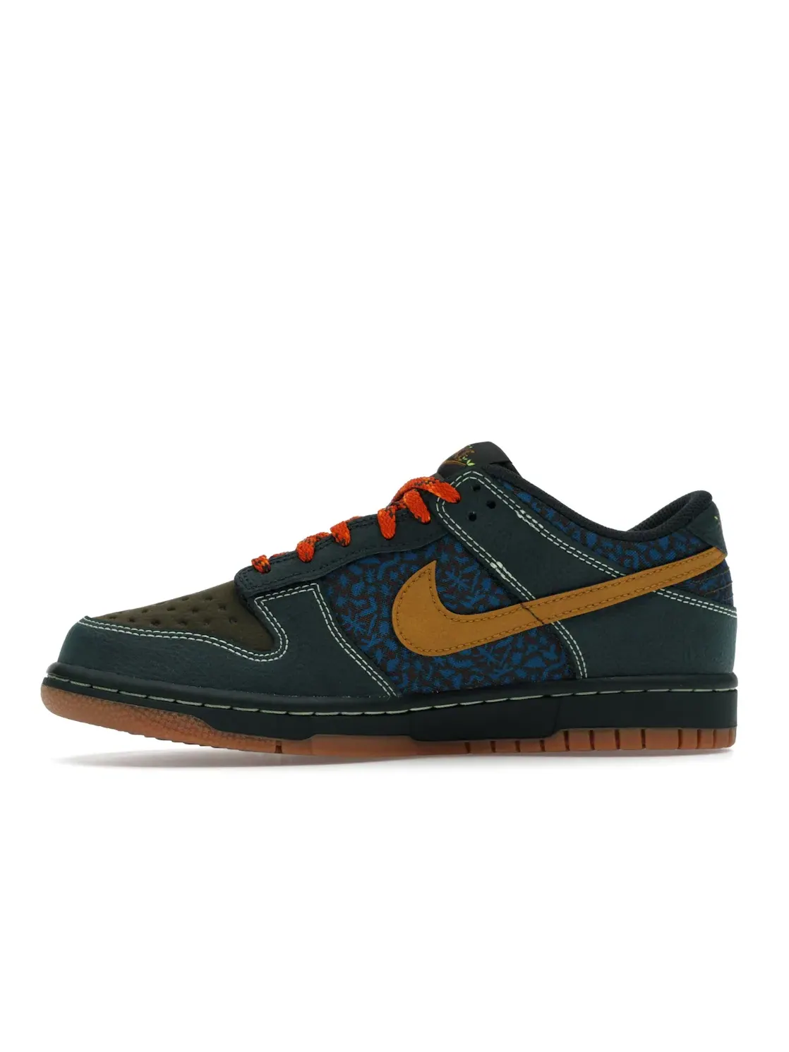 Детские кроссовки Lifestyle Nike Dunk Low — изображение 3 из 4, хаки/зеленый