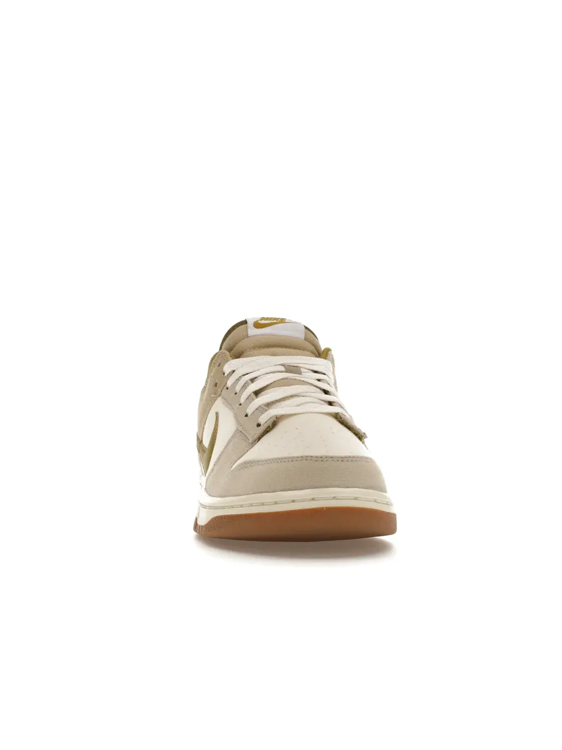 Мужские кроссовки с верхом из канваса Nike Dunk Low — изображение 2 из 4, кремовый