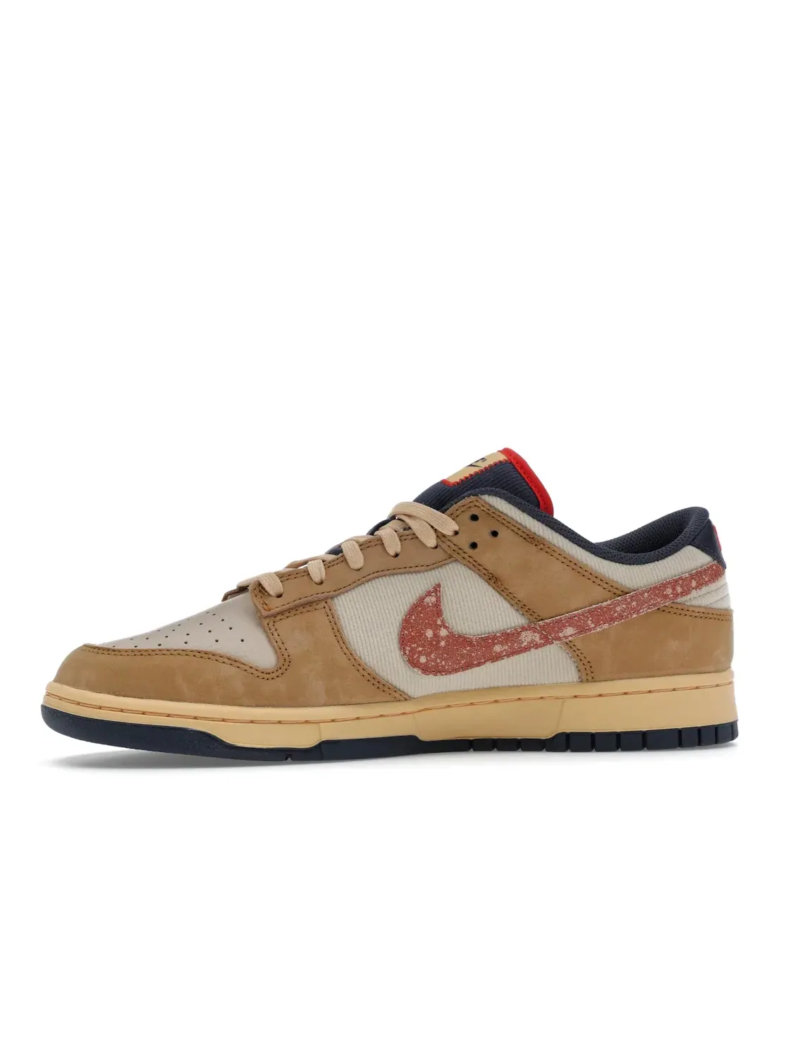 Мужские кроссовки Lifestyle с принтом Nike Dunk Low Nike — изображение 3 из 4, золотистый/синий/светлый
