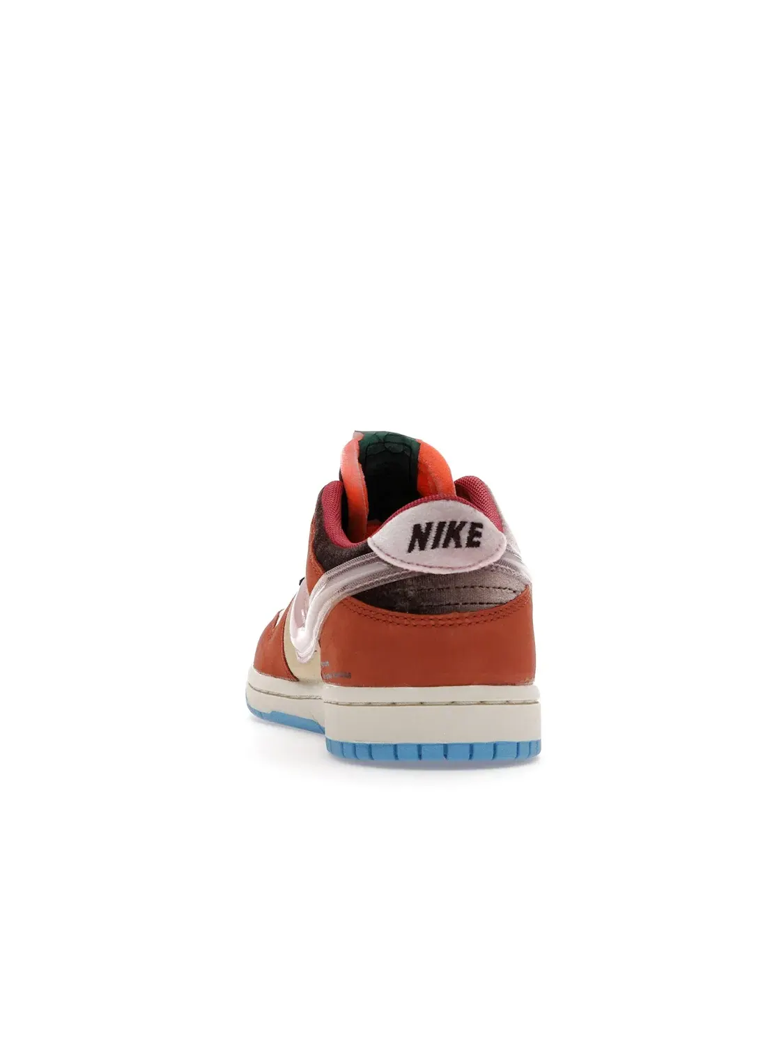 Детские кроссовки Lifestyle с принтом Nike Dunk Low Nike — изображение 4 из 4, розовый-коричневый
