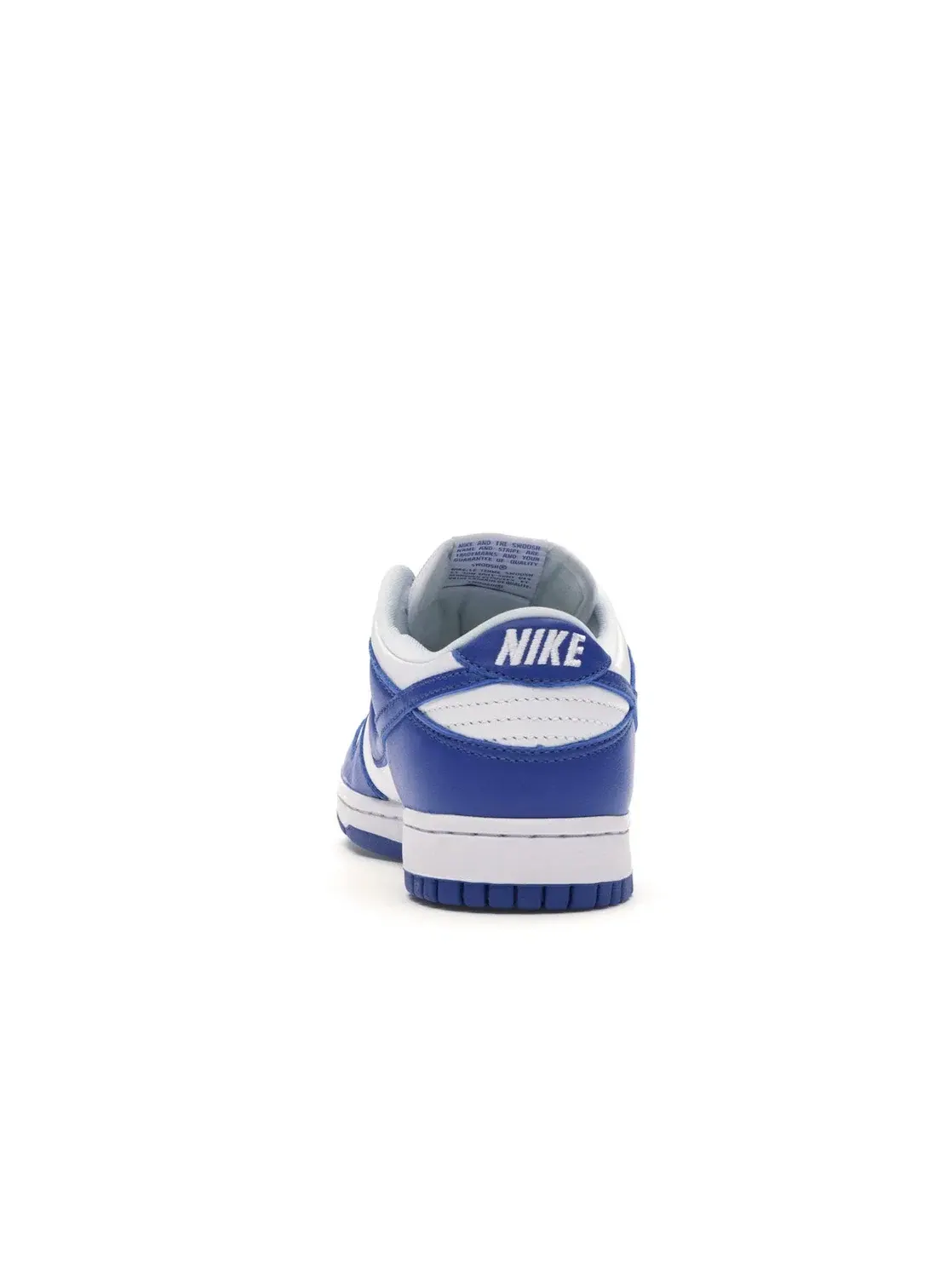 Мужские кроссовки с кожаным верхом Nike Dunk Low SP Nike — изображение 4 из 4, белый