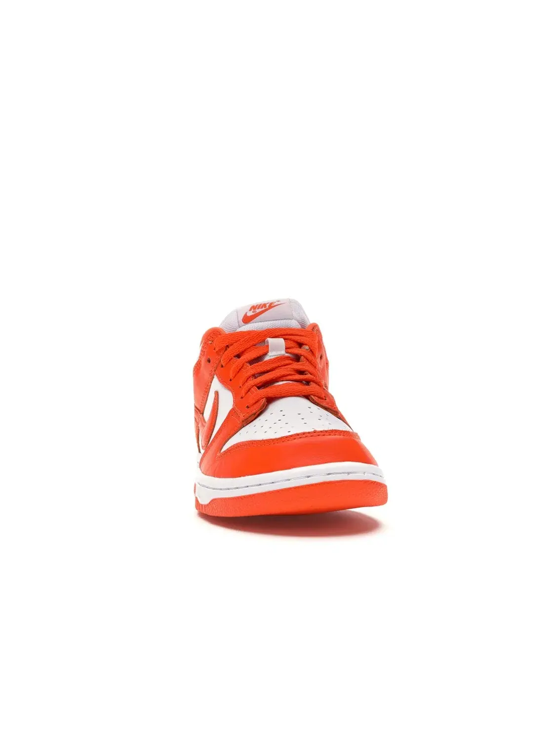 Мужские кроссовки с кожаным верхом Nike Dunk Low SP Nike — изображение 2 из 4, белый/оранжевый