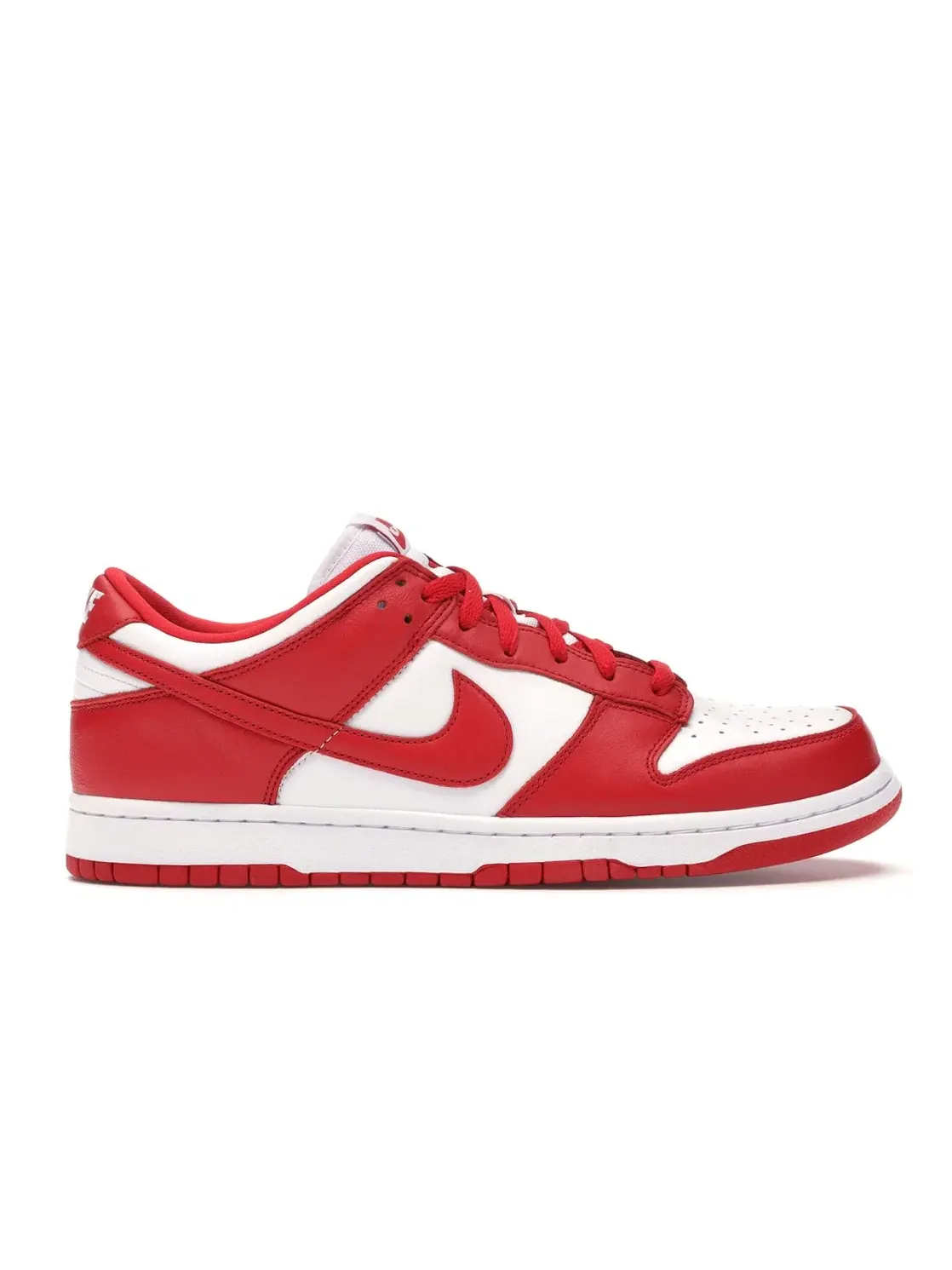 Мужские кроссовки с принтом Nike Dunk Low SP Nike — изображение 1 из 4, белый/красный