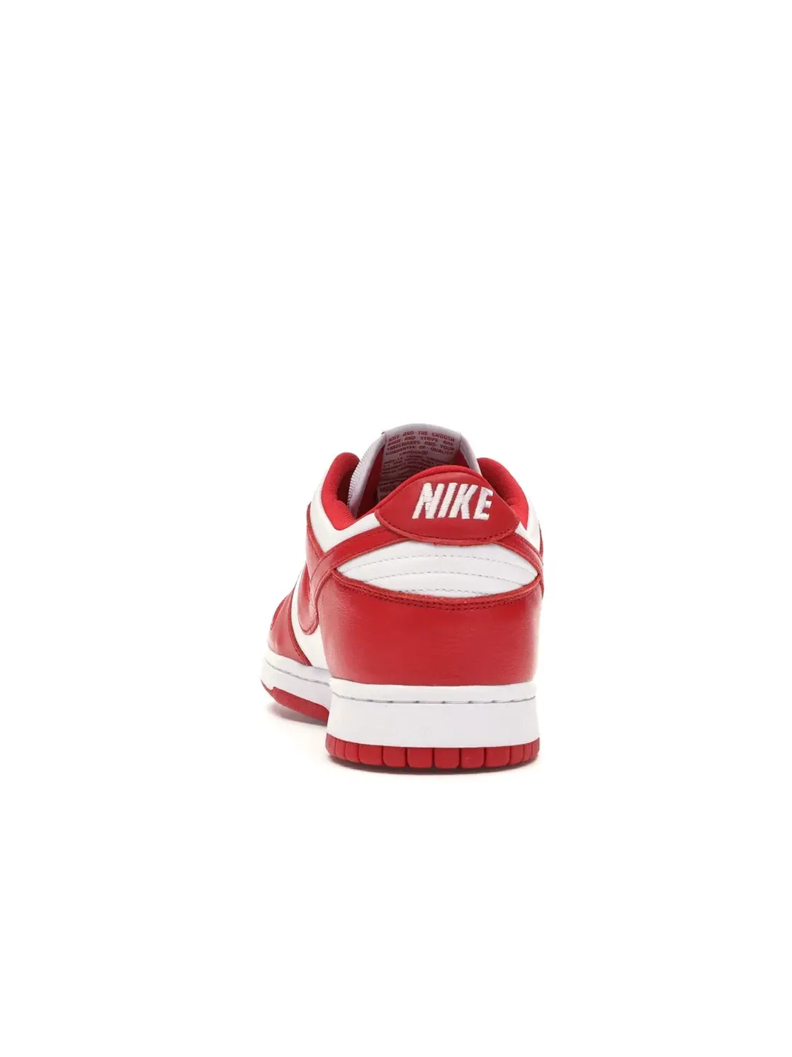 Мужские кроссовки с принтом Nike Dunk Low SP Nike — изображение 4 из 4, белый/красный