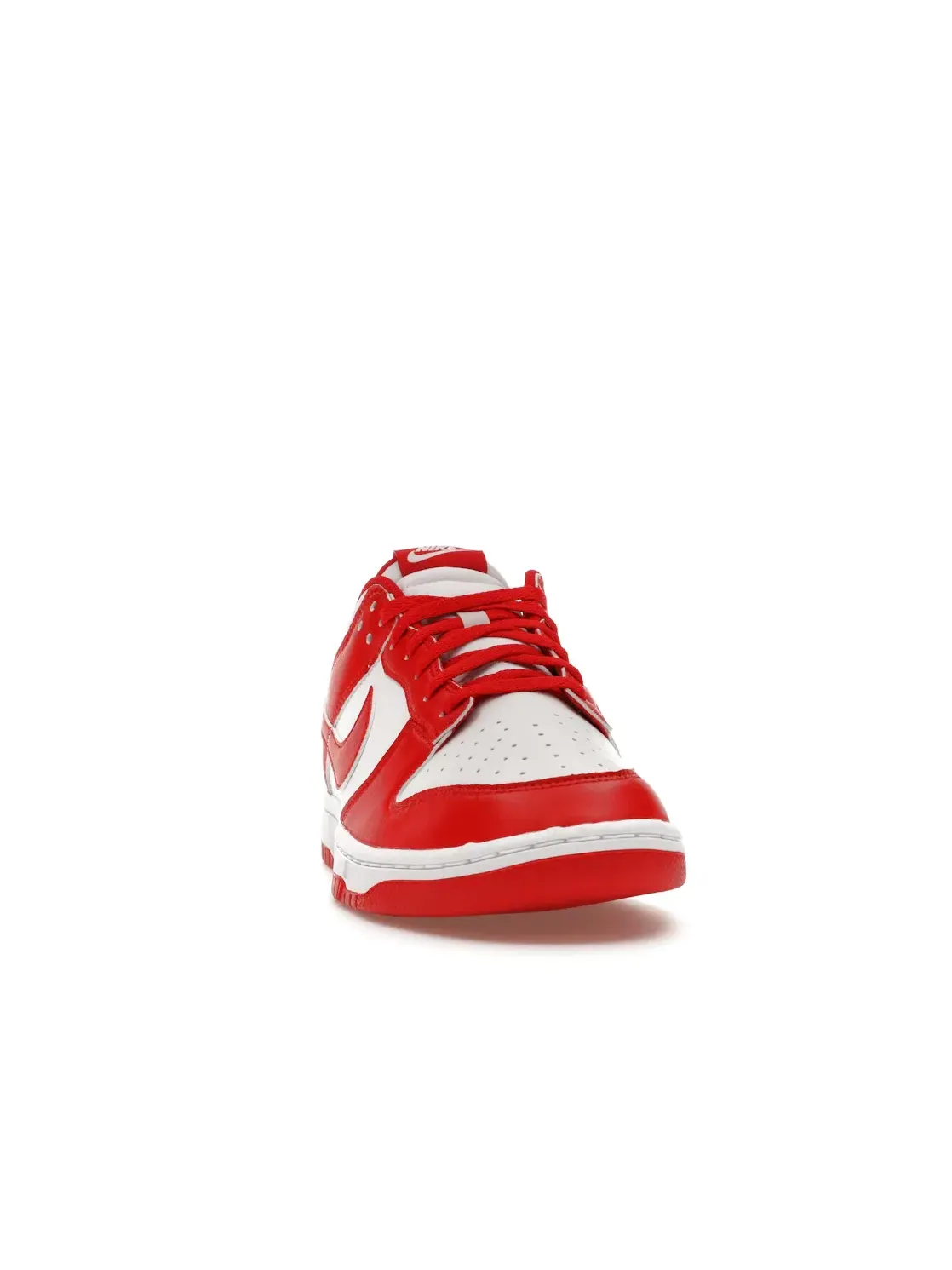 Мужские кроссовки Lifestyle с классическим дизайном Nike Dunk Low Nike — изображение 2 из 4, белый/красный-белый
