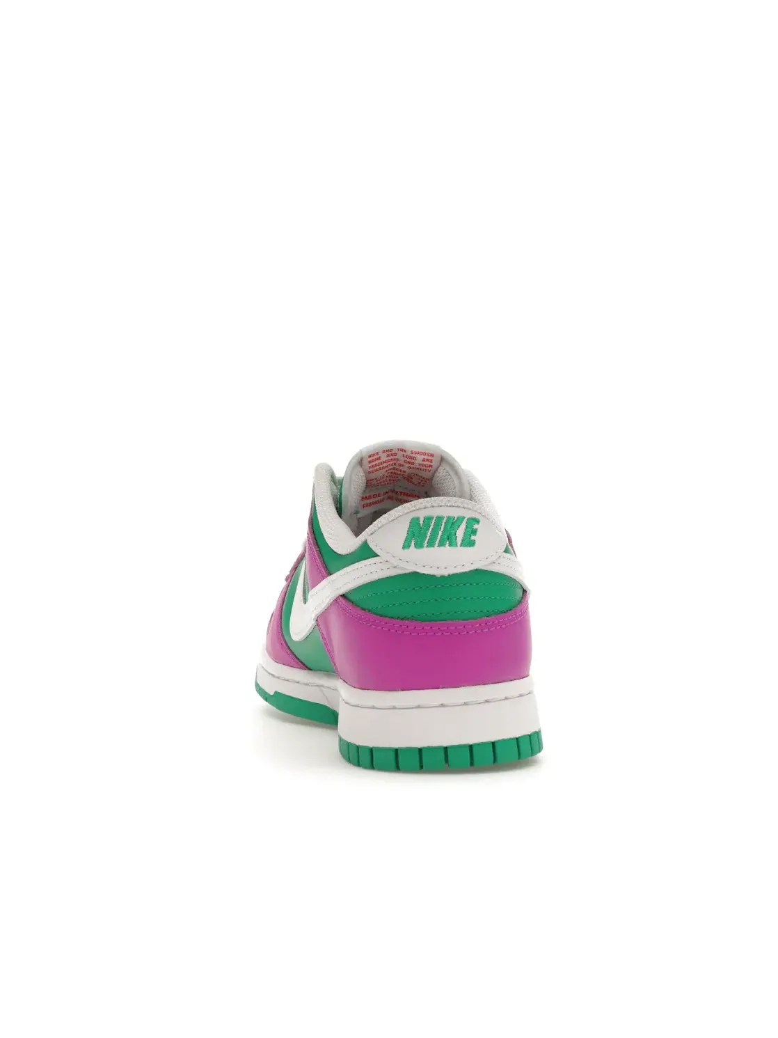 Женские кроссовки с ярким дизайном Nike Dunk Low Nike — изображение 4 из 4, зеленый/белый--белый