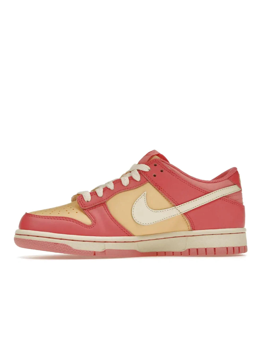 Детские кроссовки Lifestyle с цветочным принтом Nike Dunk Low — изображение 3 из 4, кремовый