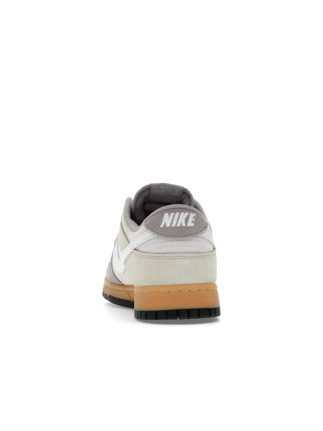 Мужские кроссовки для повседневной носки Nike Dunk Low Nike — изображение 4 из 4, белый/серый/светлый хаки