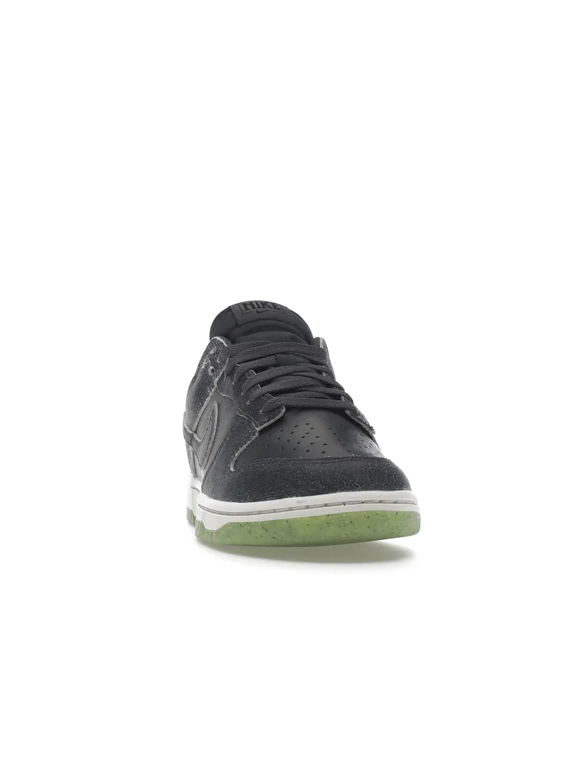 Мужские кроссовки на шнуровке Nike Dunk Low Retro PRM Nike — изображение 2 из 4, серый//зеленый