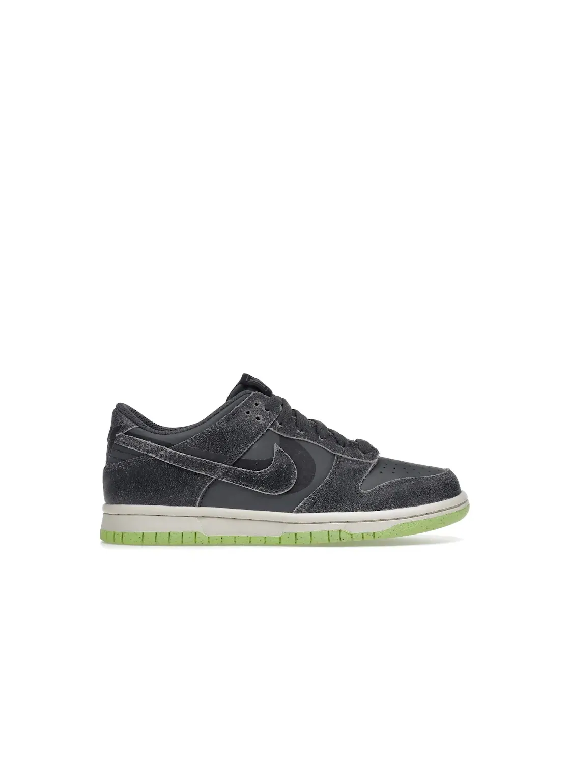 Детские кроссовки с принтом Nike Dunk Low Halloween (2022) (GS) Nike — изображение 1 из 4, серый зеленый