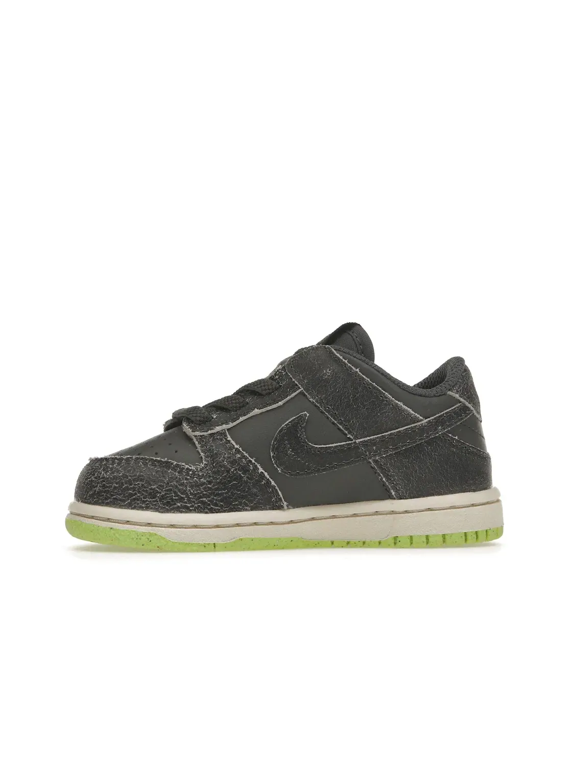 Детские кроссовки Lifestyle Nike Dunk Low — изображение 3 из 4, серый//зеленый