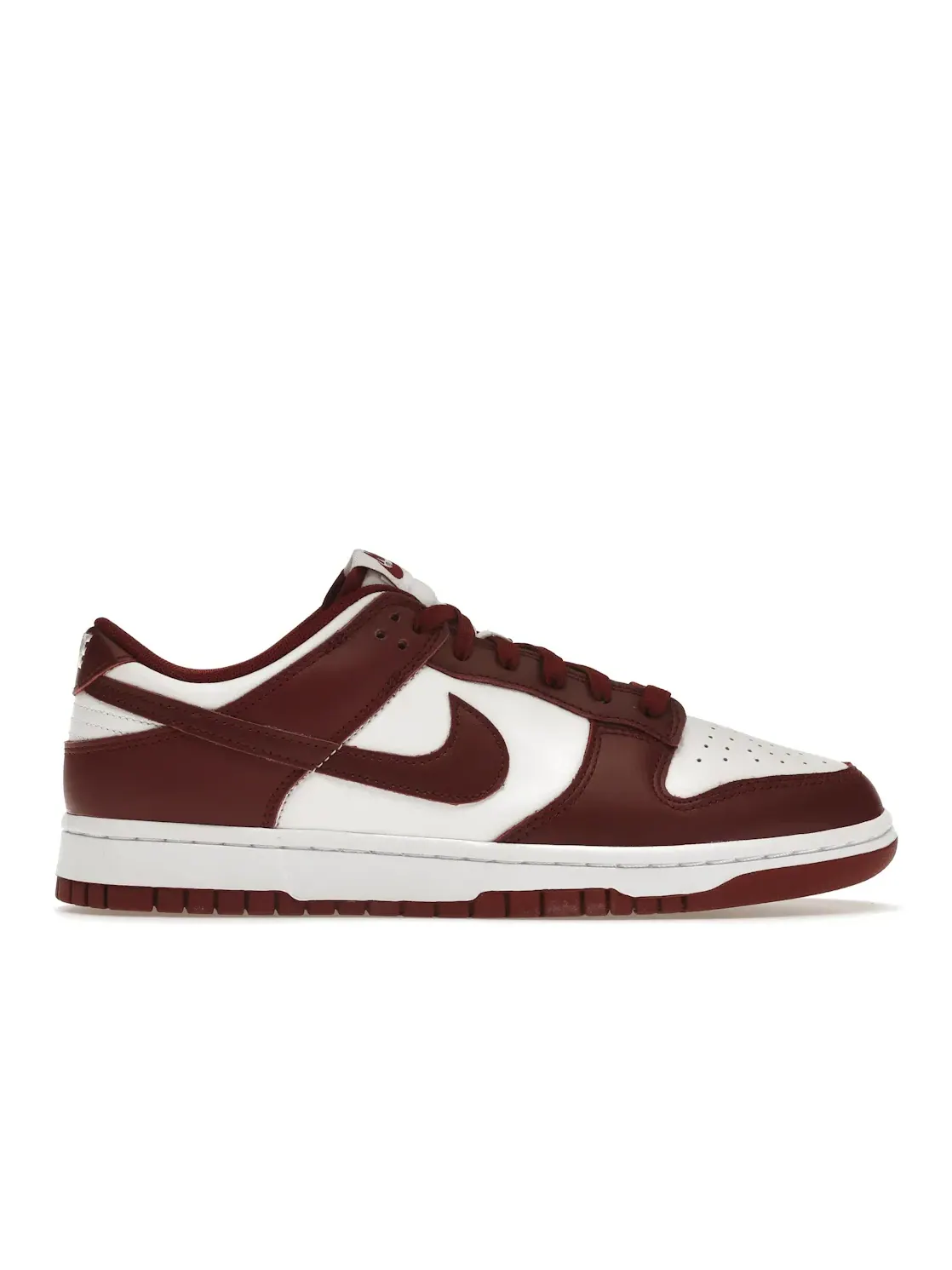Мужские кроссовки Lifestyle с гладкой кожи Nike Dunk Low Team Red — изображение 1 из 4, красный/красный-белый
