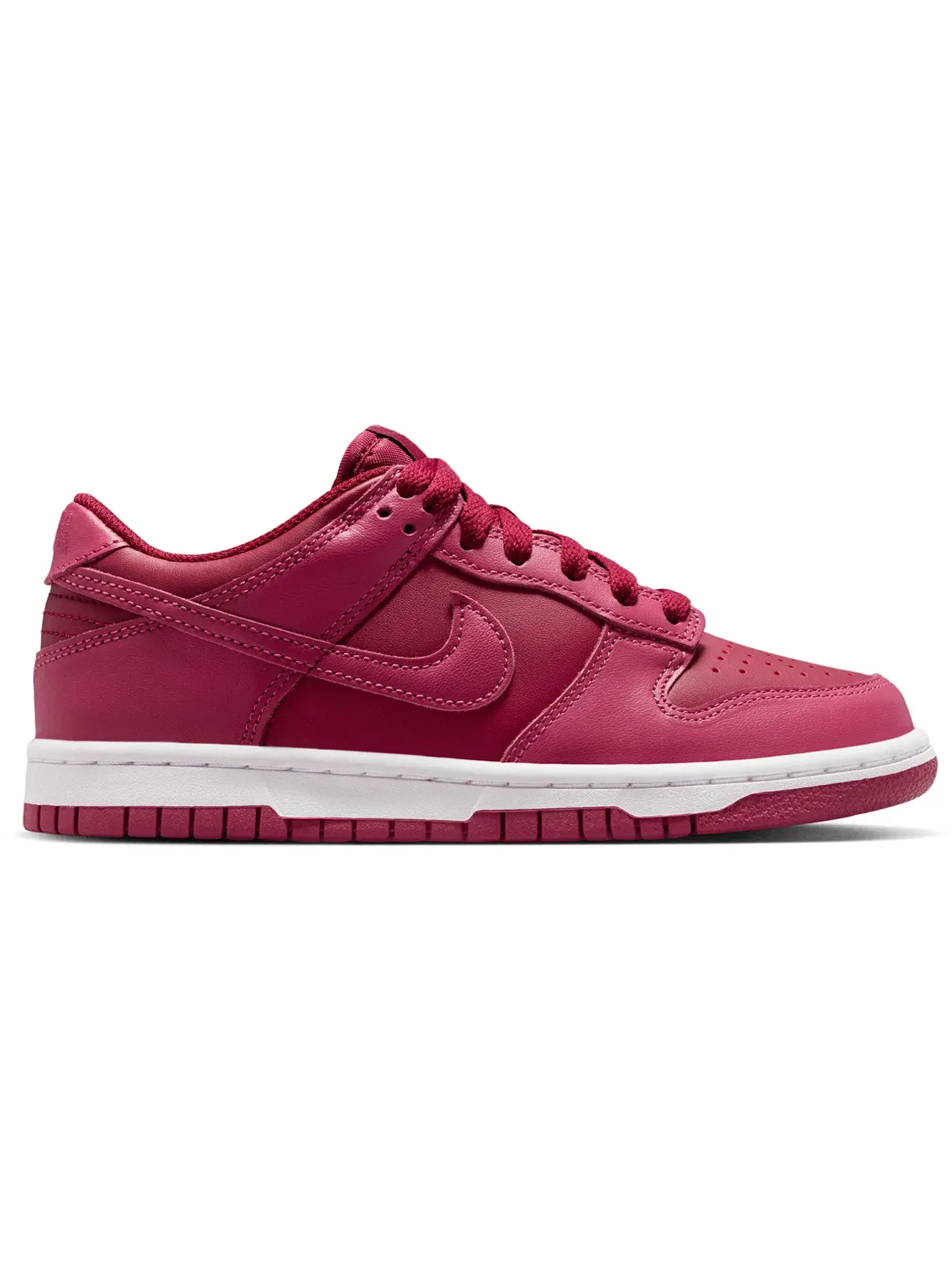 Детские кроссовки Lifestyle Nike Dunk Low — изображение 1 из 1, красный//белый