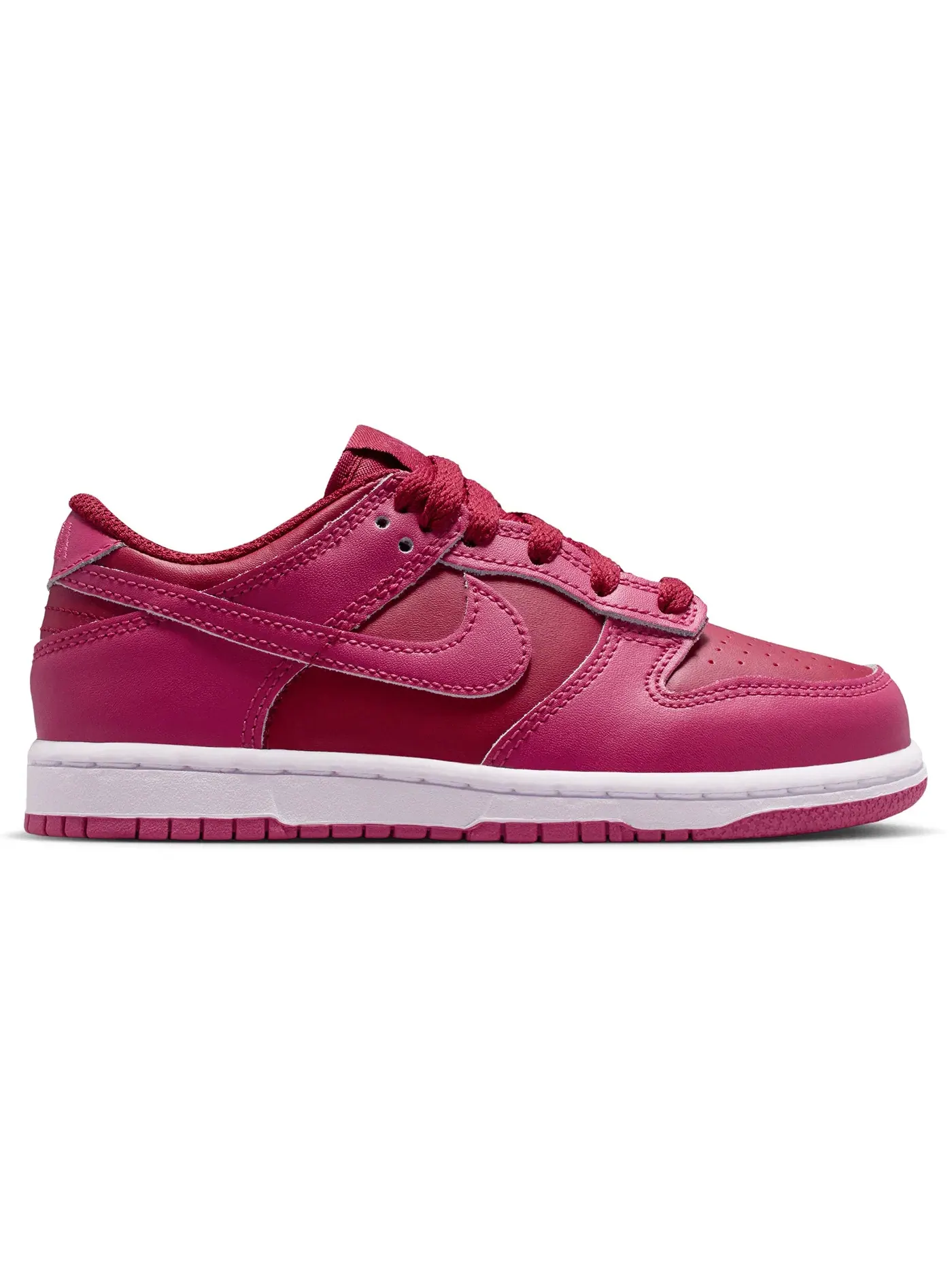 Детские кроссовки Lifestyle Nike Dunk Low — изображение 1 из 1, красный//белый