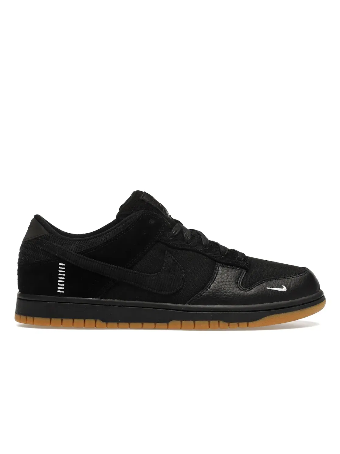 Мужские кроссовки коллаборация Nike Dunk Low The Basement Nike — изображение 1 из 4, черный/черный-черный